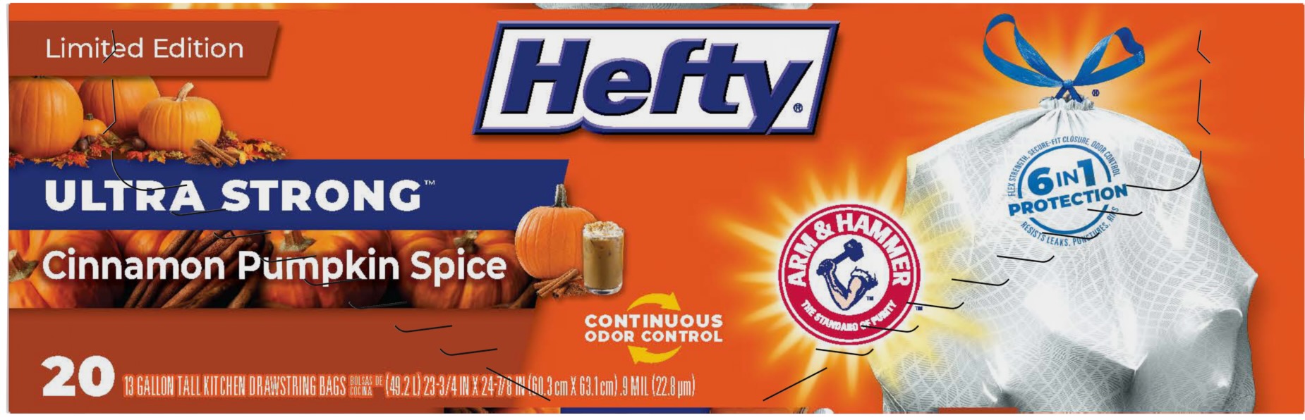 Hefty® Brings Back Fan-Favorite Hefty® Cinnamon Pumpkin Spice
