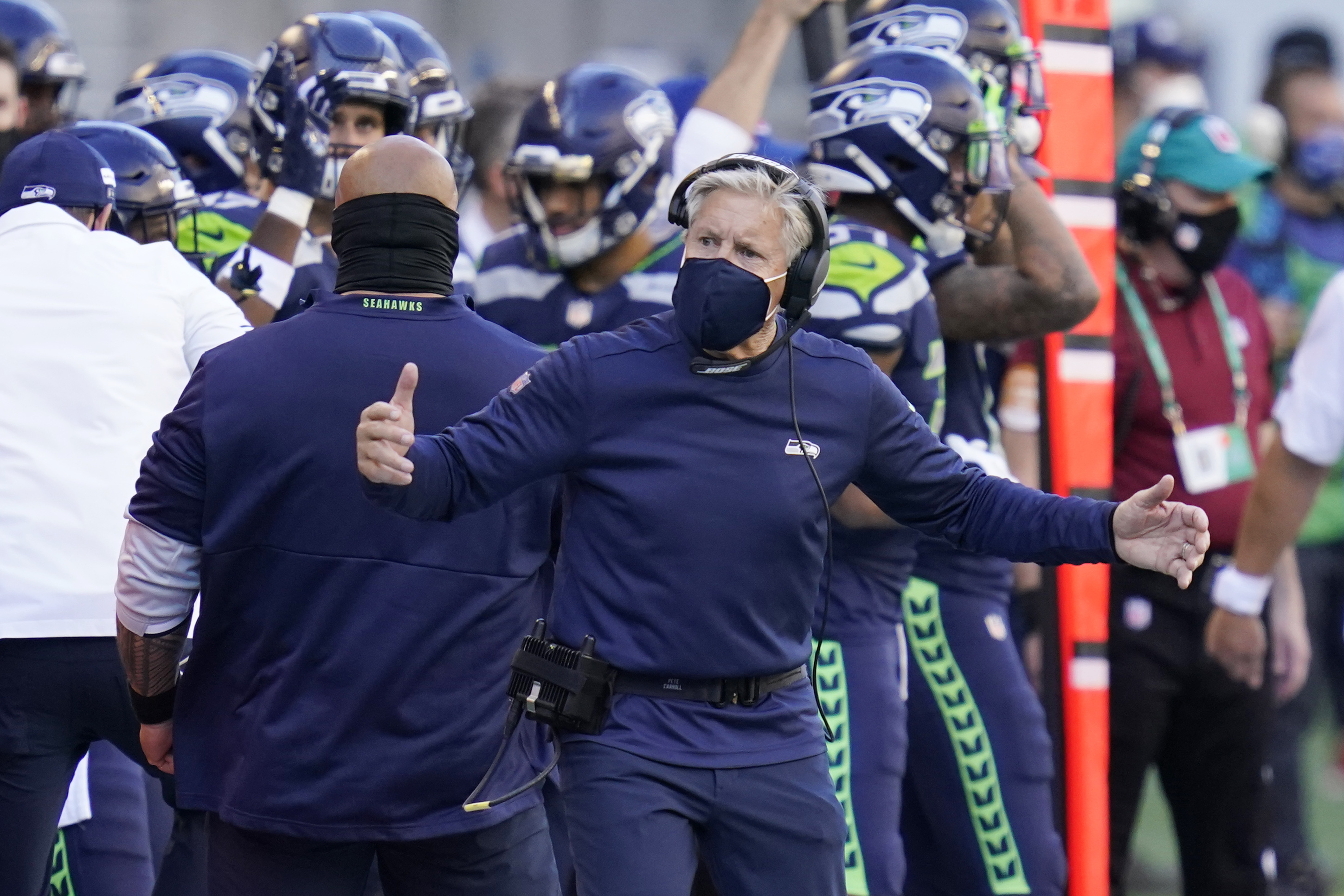 Seahawks head coach Pete Carroll tests positive for COVID-19