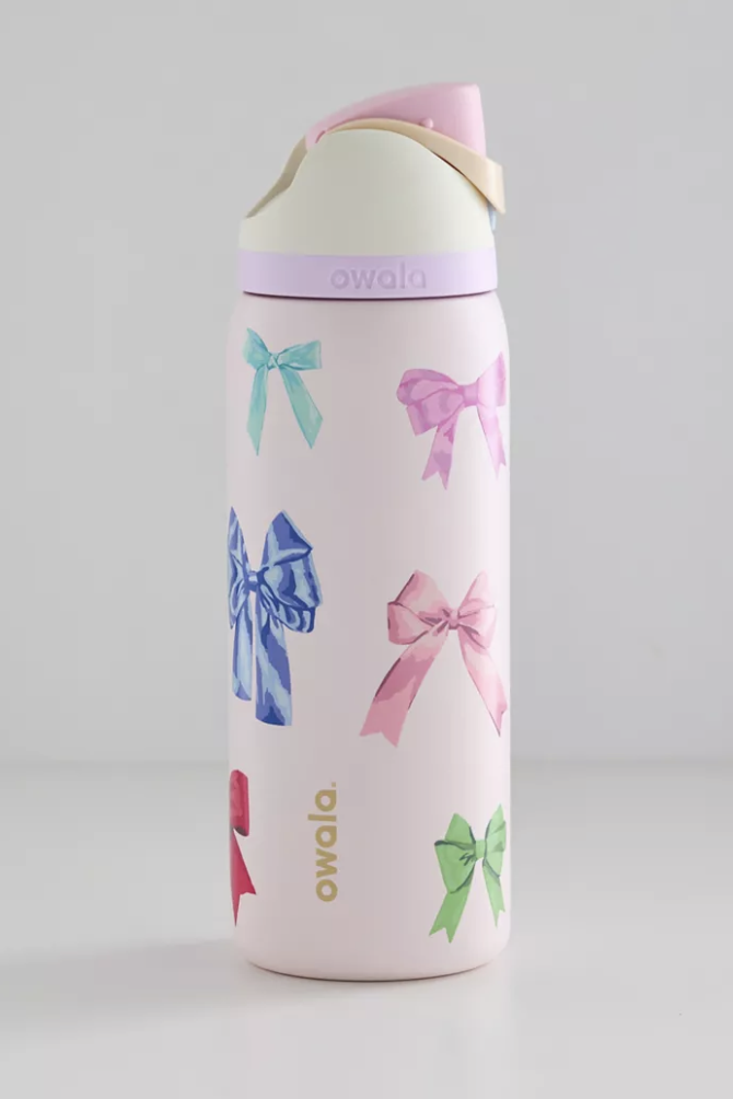 Bouteille Isotherme Owala 32 Oz édition Limitée - Rose Attached & Vrais Nœuds - NEUVE