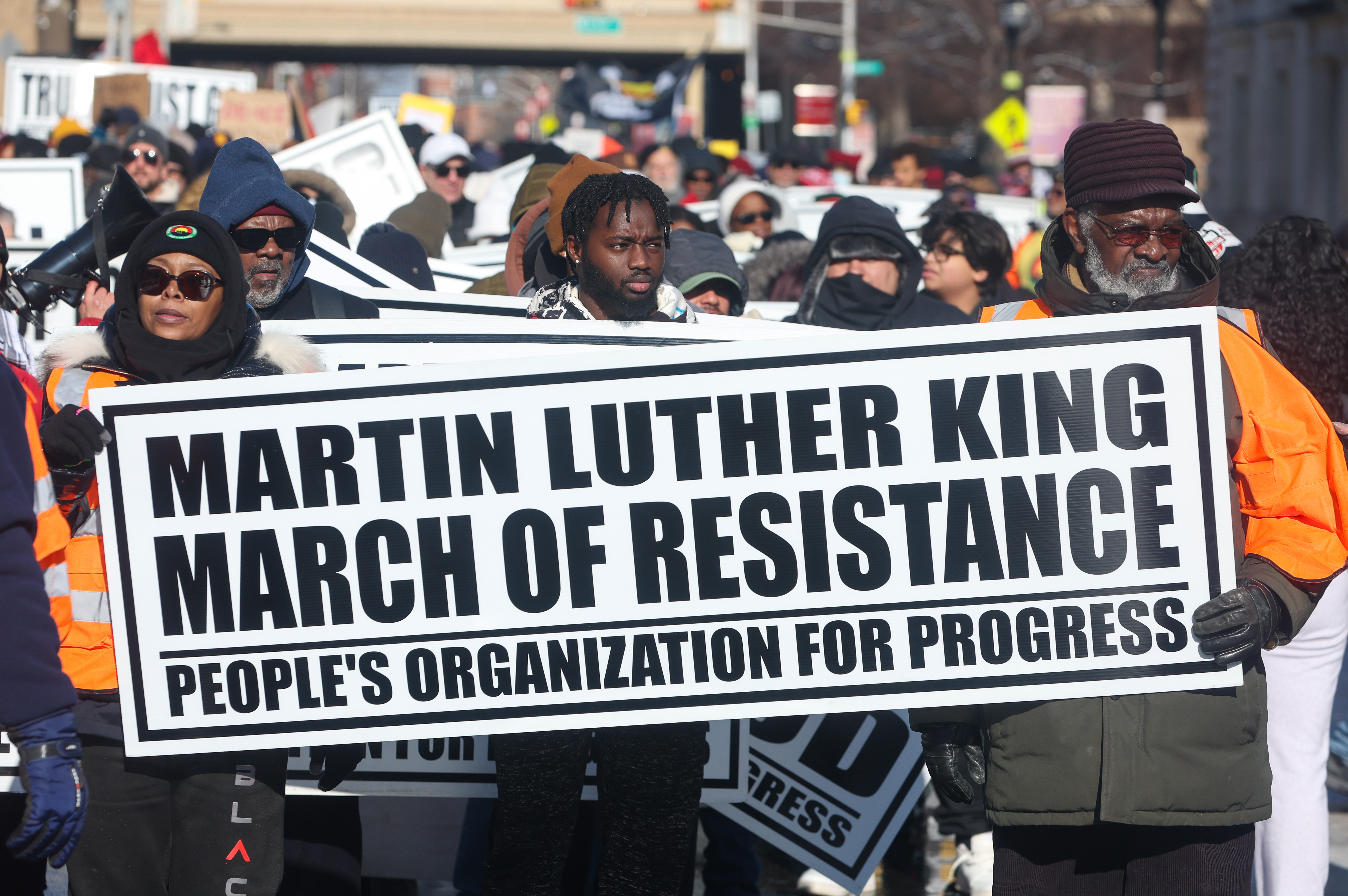 Newark MLK Day March in wake of ICE killing - nj.com