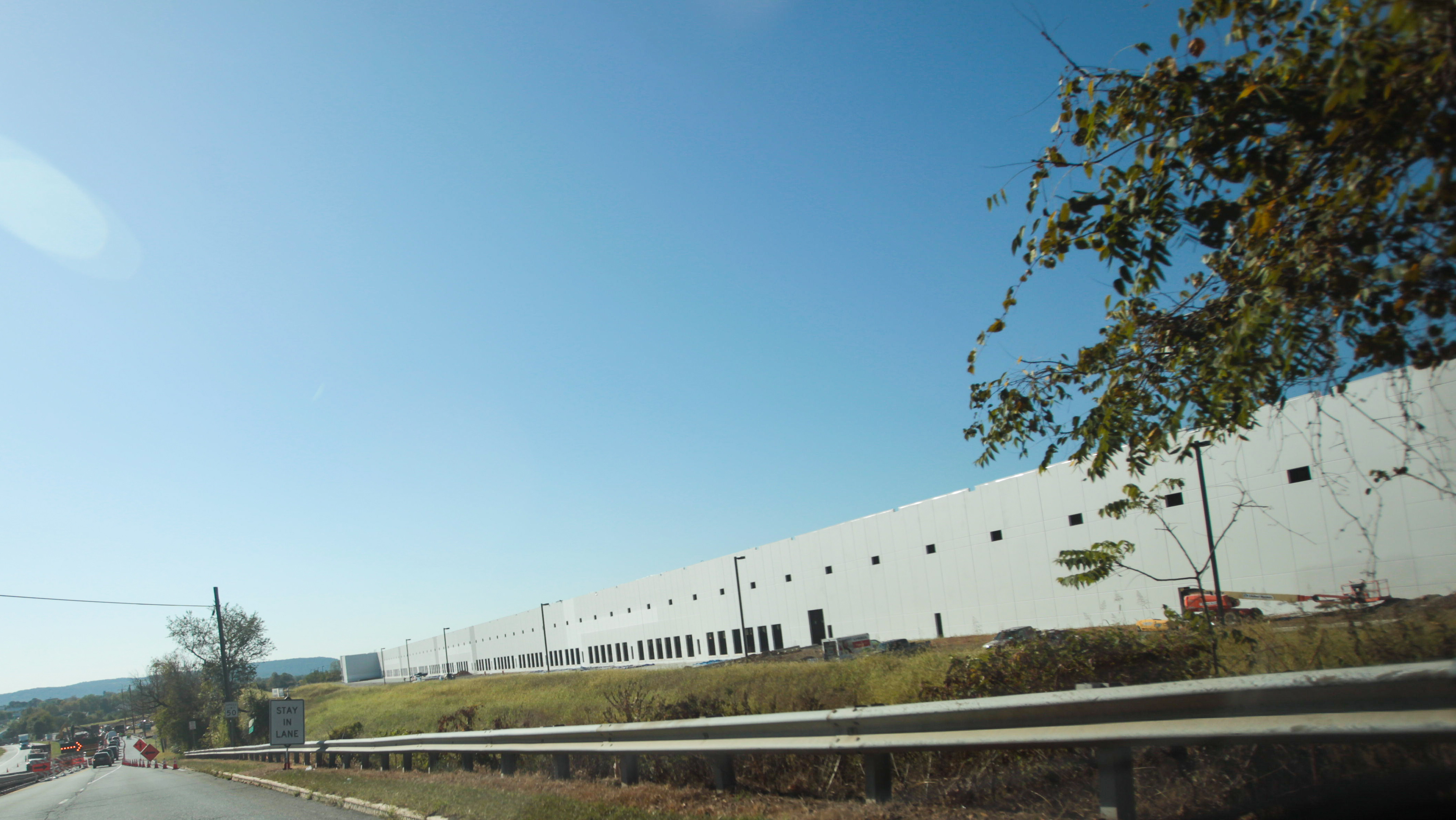 Phillipsburg's huge new warehouse complex has its first