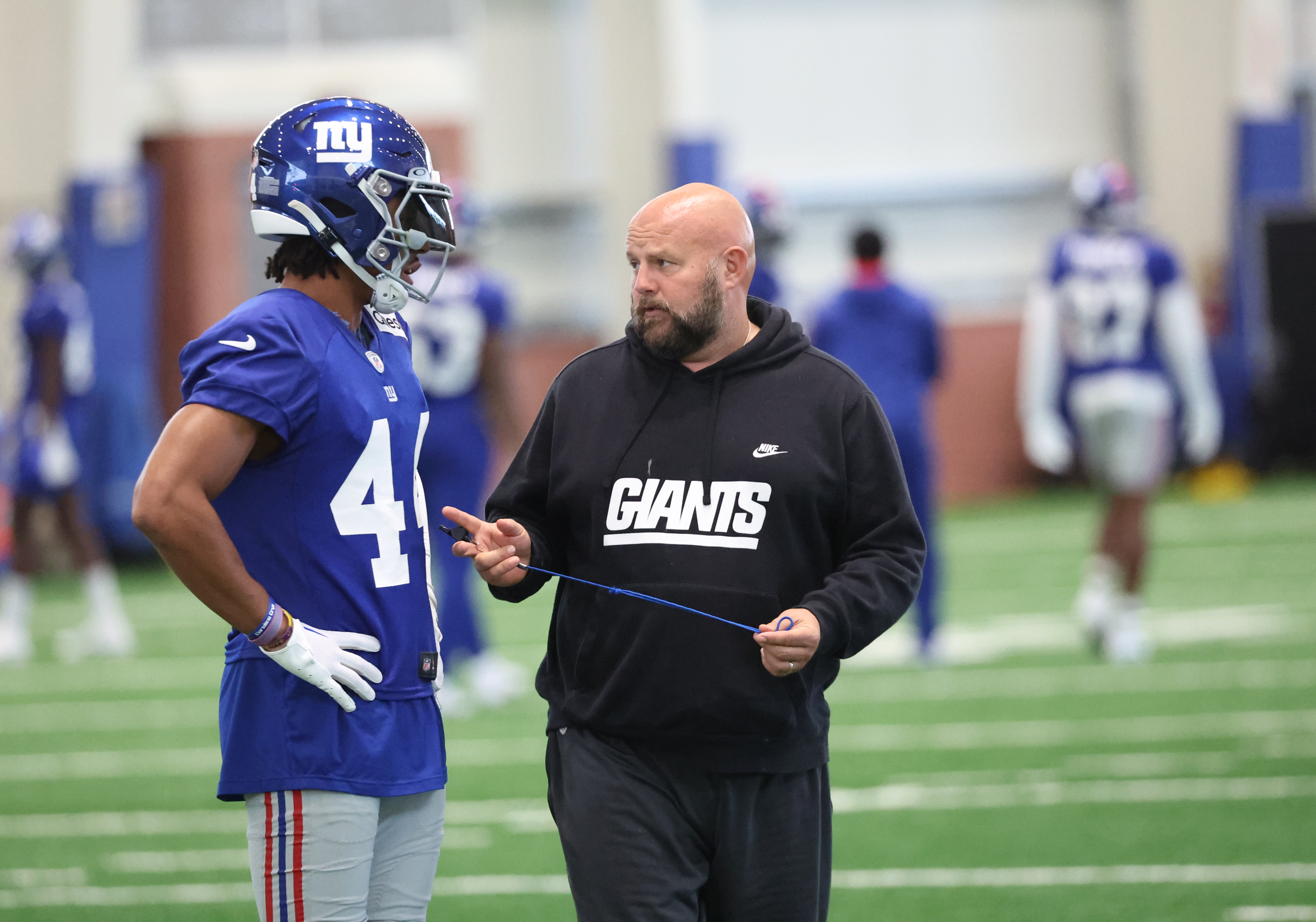 Nick McCloud, Giants honor Damar Hamlin, thankful for health