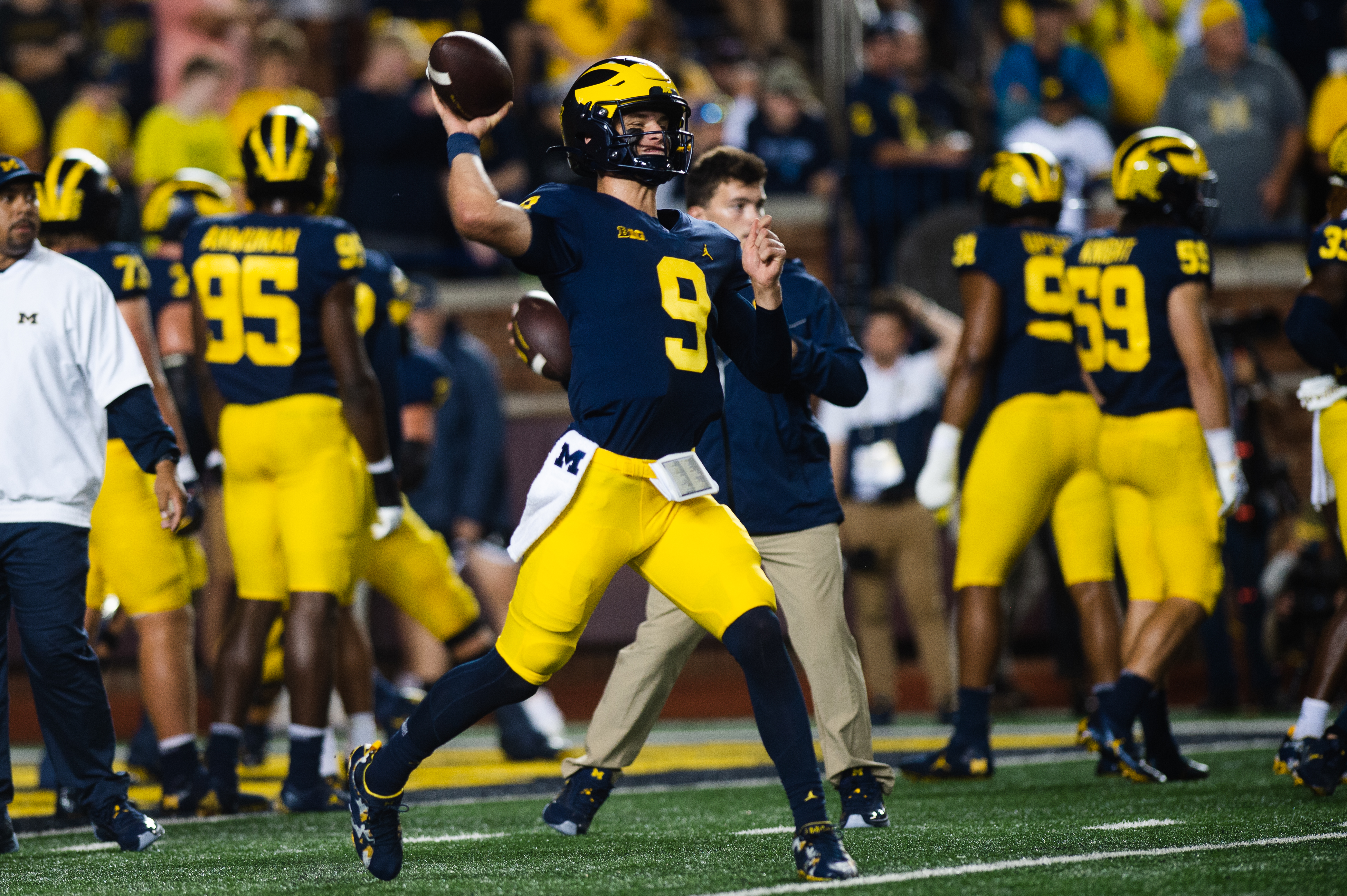 Stingy Michigan defense eager for test vs. Maryland, QB Taulia Tagovailoa 