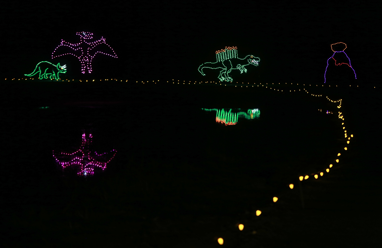 South Jersey Holiday Light Show at Bridgeport Speedway