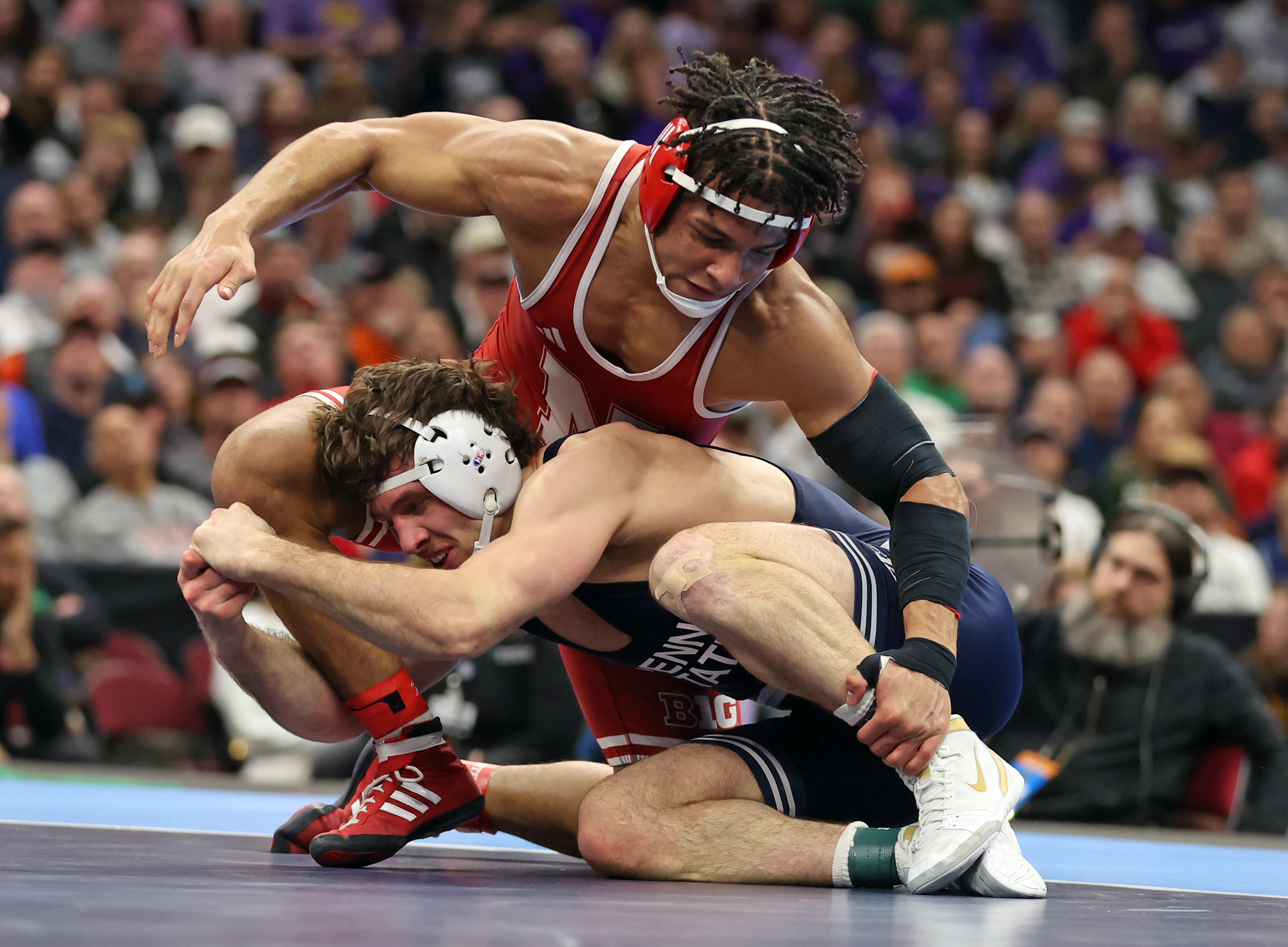 Championship round of the 2026 NCAA Wrestling Championships , March 21 ...