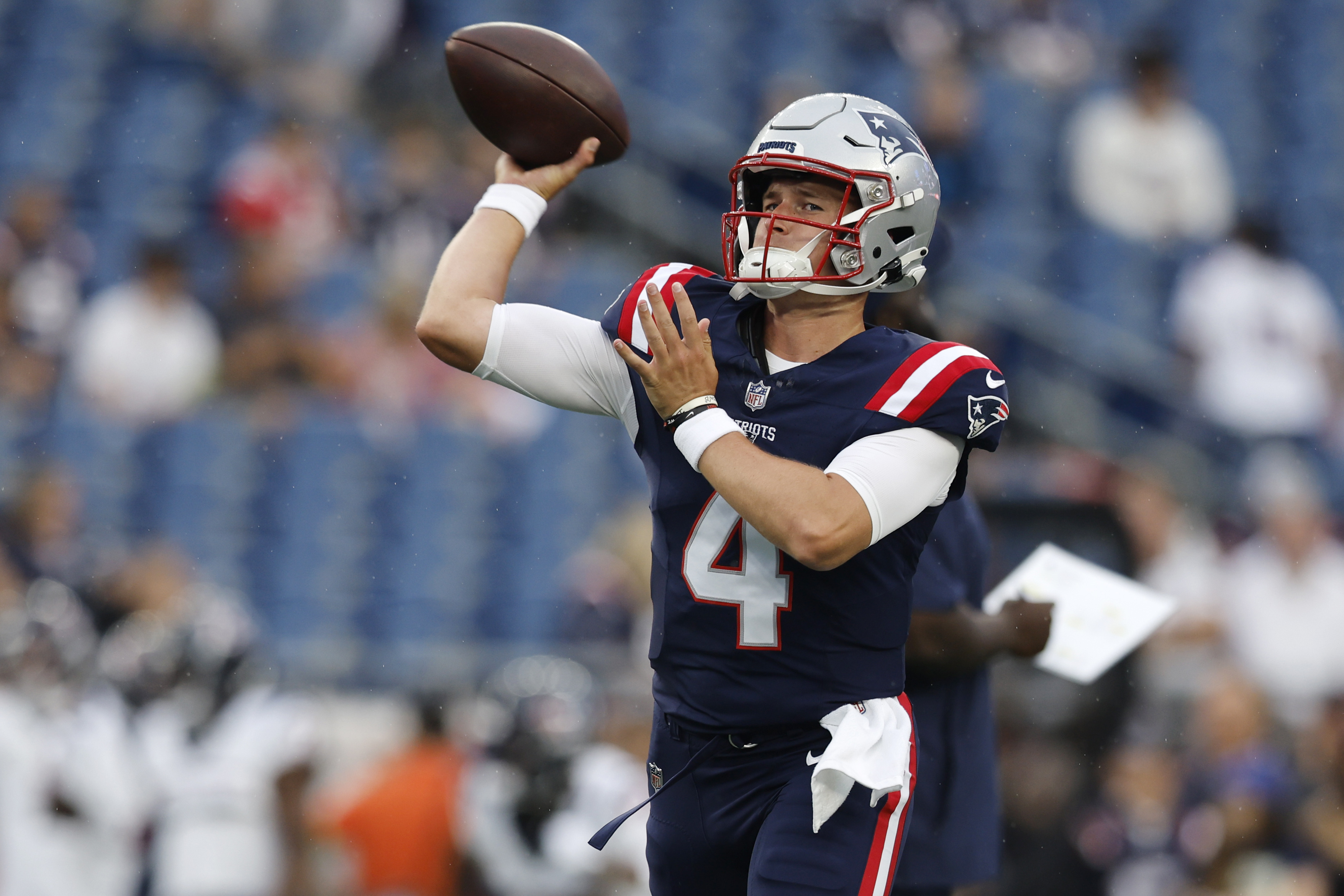 Patriots QB Bailey Zappe eager to work with 'phenomenal' Mac Jones