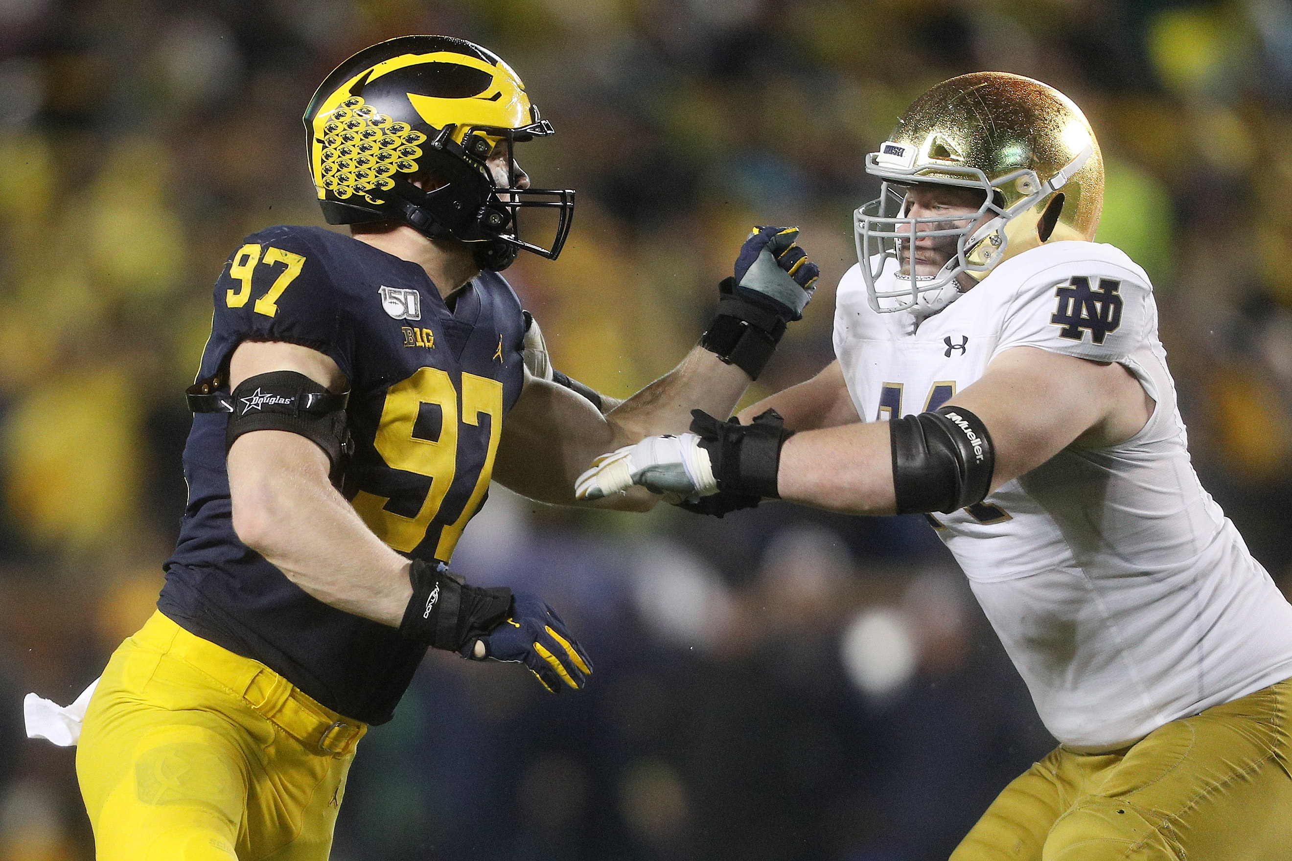 Michigan football Aidan Hutchinson in ESPN Todd McShay NFL mock draft