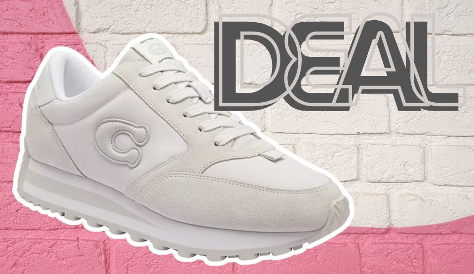 Dillard's has these COACH retro runners for $78 off, and they're a