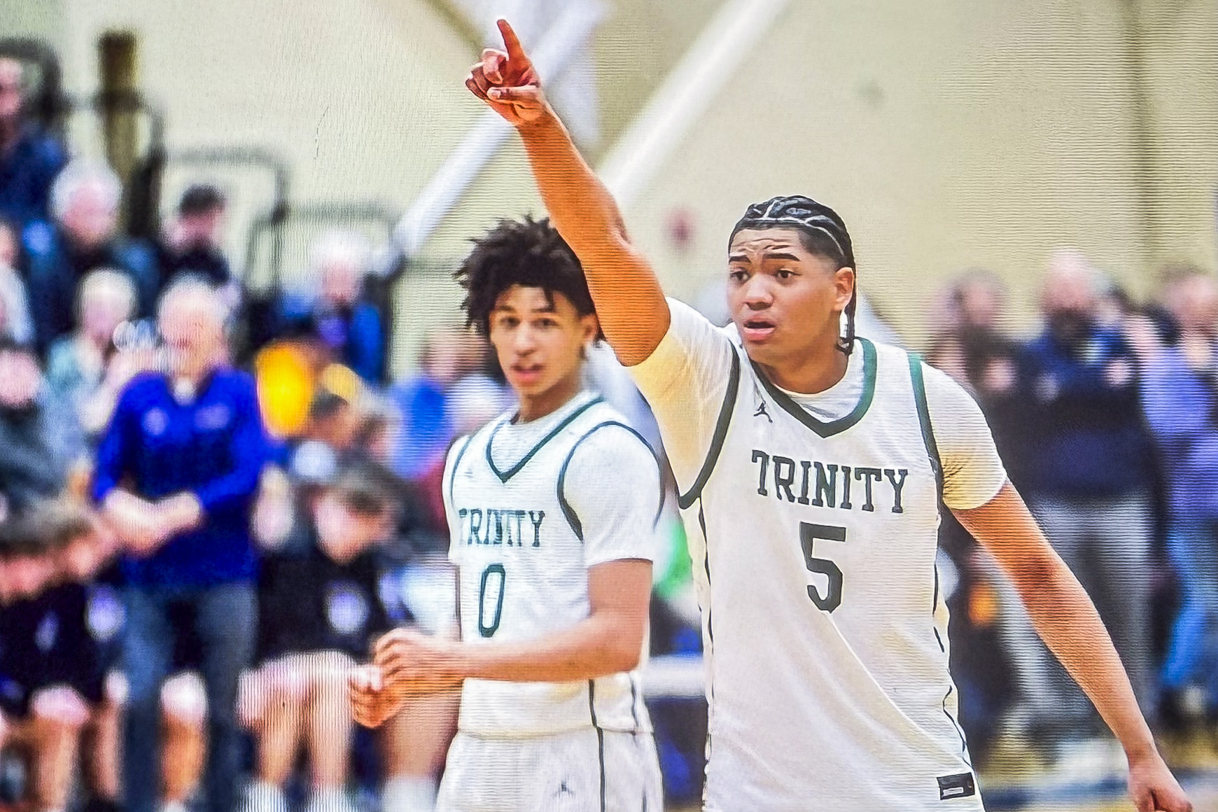 Troy Ruggery Trinity vs Bishop Guilfoyle, PIAA 3A boys basketball semifinal ...