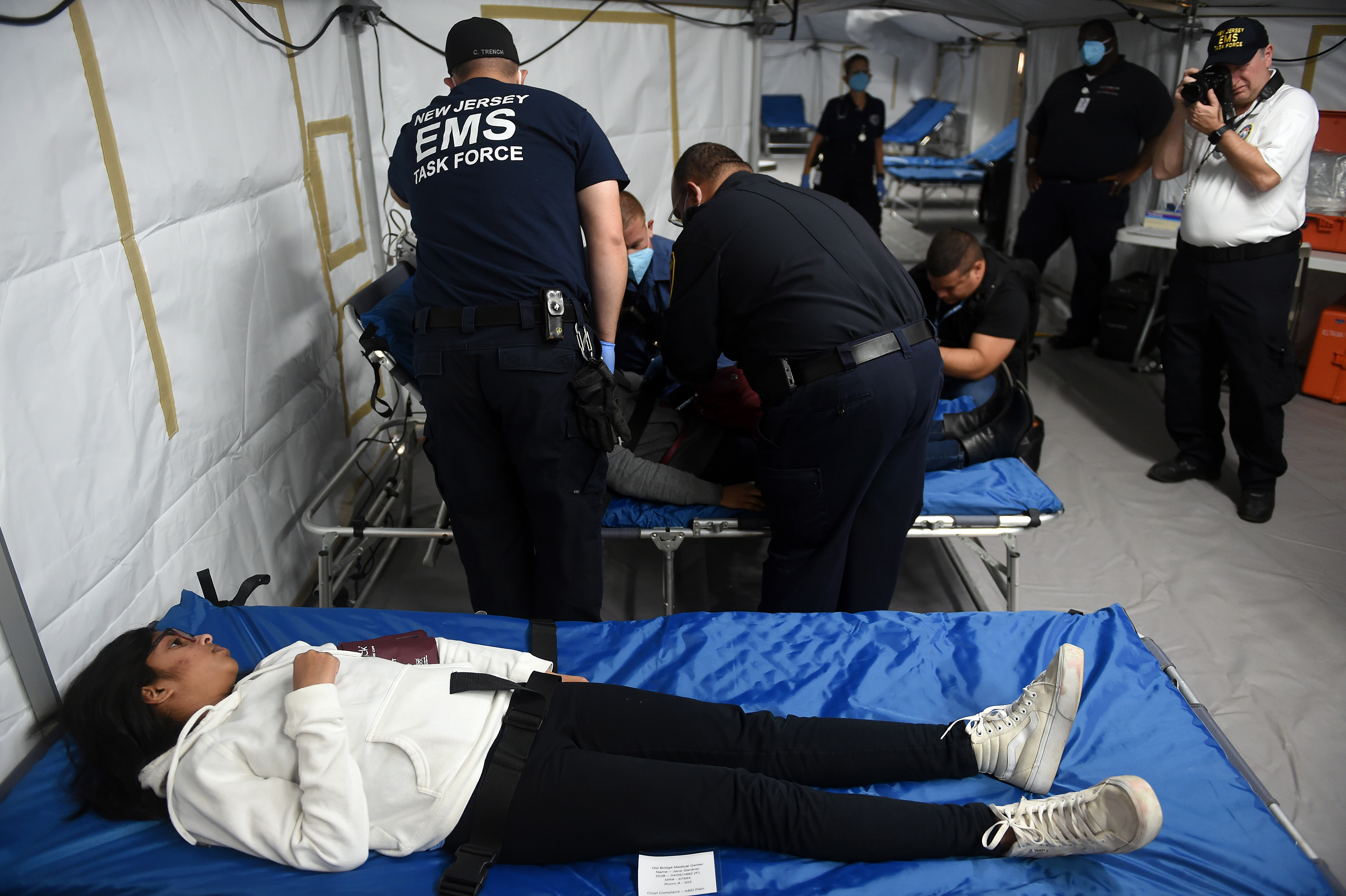 New Jersey EMS Task Force Hospital Emergency Drill - nj.com