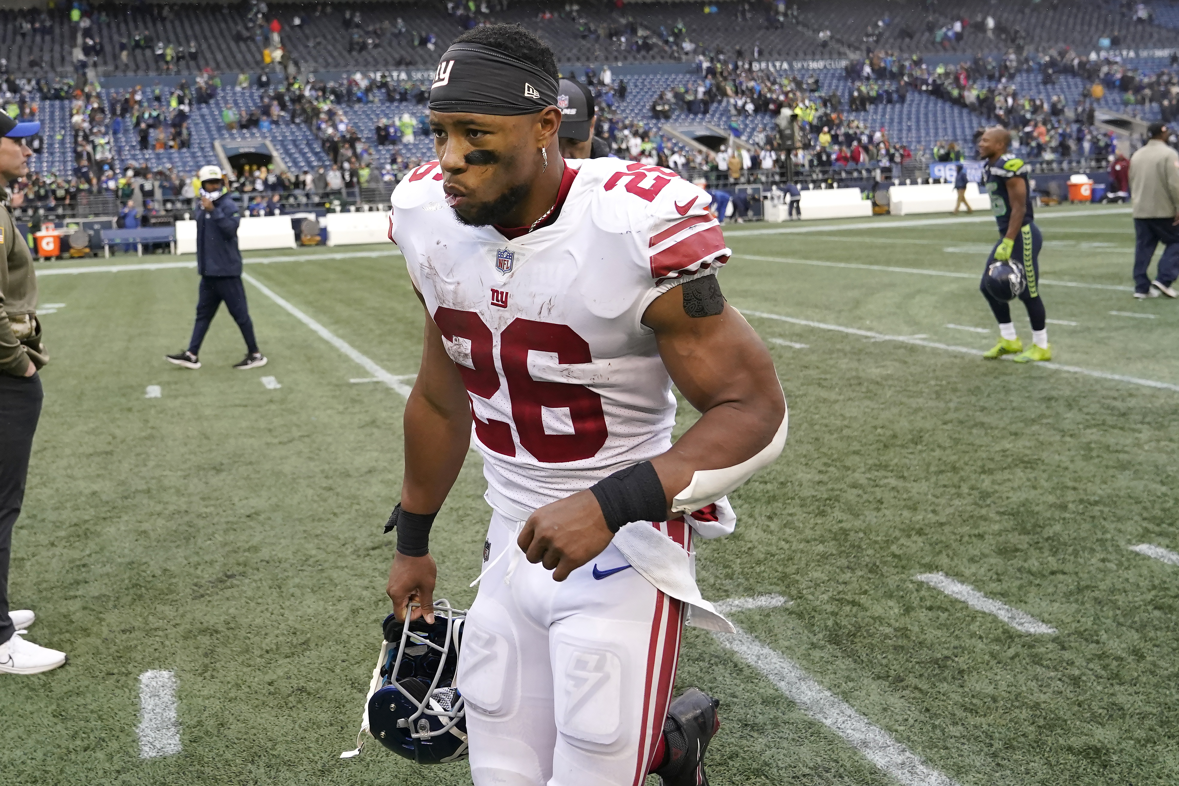 Dexter Lawrence makes Saquon Barkley prediction after landing massive New  York Giants contract