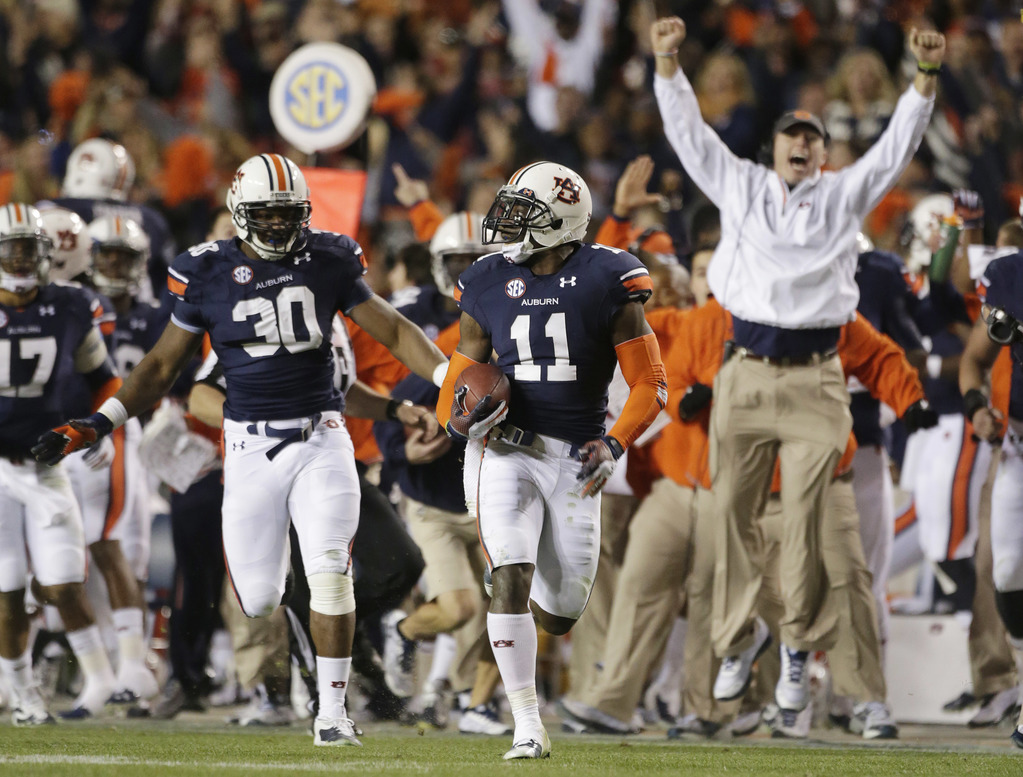 Kick Six, Two Years Later: Auburn's Chris Davis Jr. looks back at his  unforgettable touchdown - Sports Illustrated