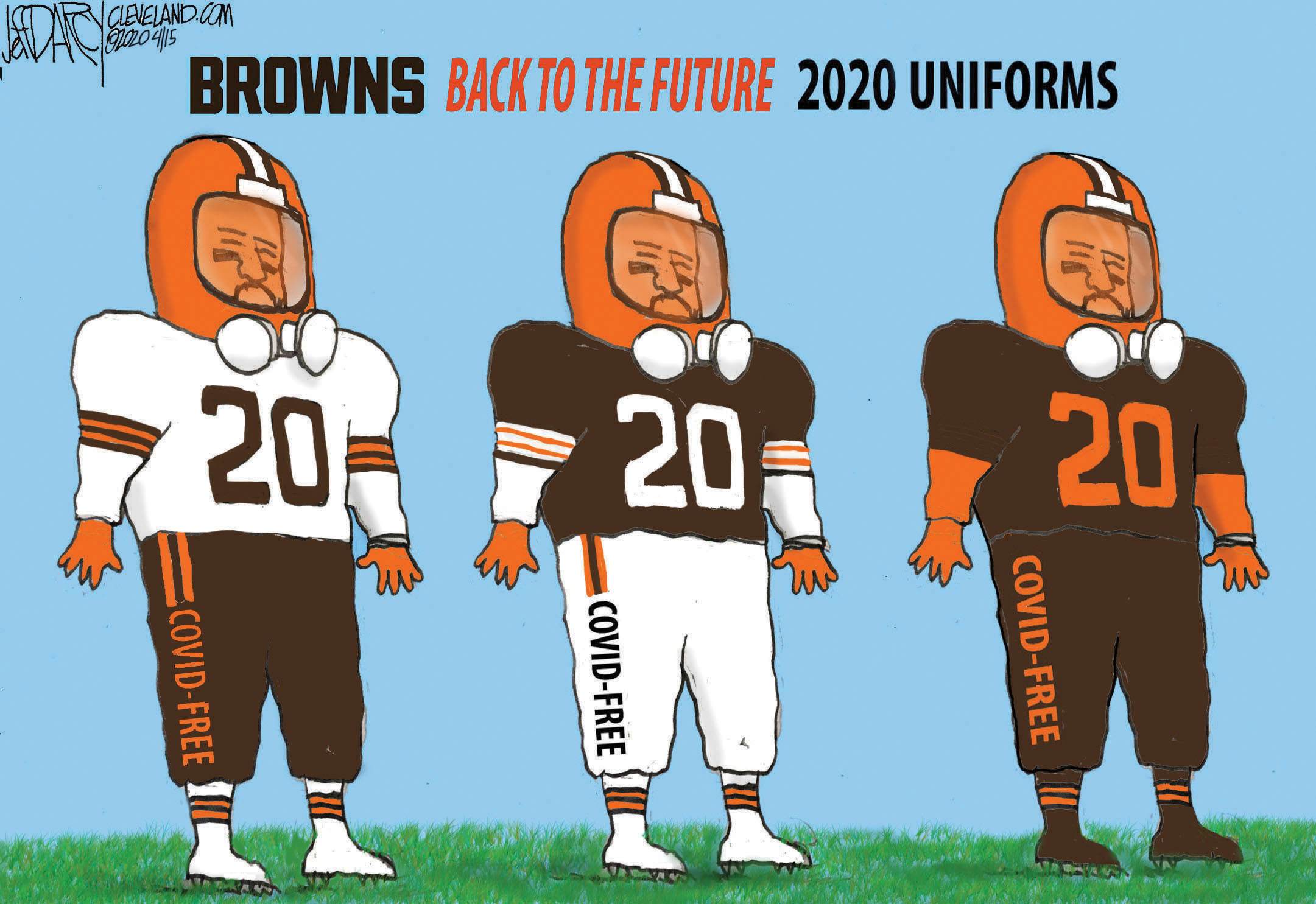 Revised Browns 2020 Concept: (Ft. Orange Color Rush and Kardiac