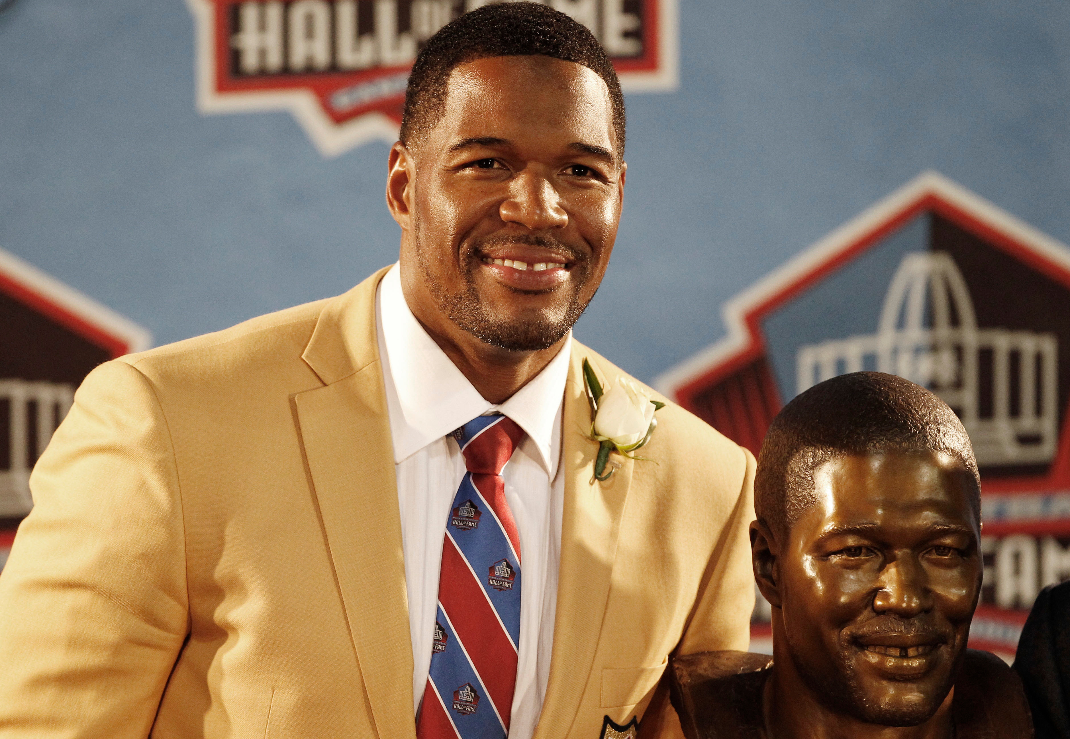 New York Giants legend Michael Strahan reflects on family