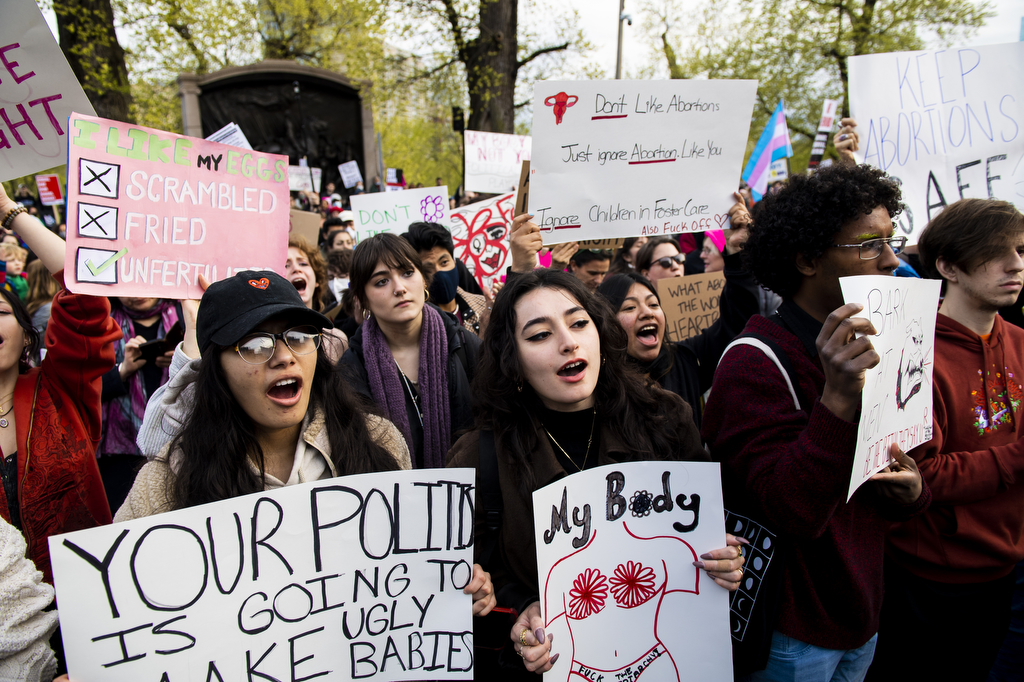 Pro-abortion Activists Take To Boston Streets To Protest Supreme Court ...