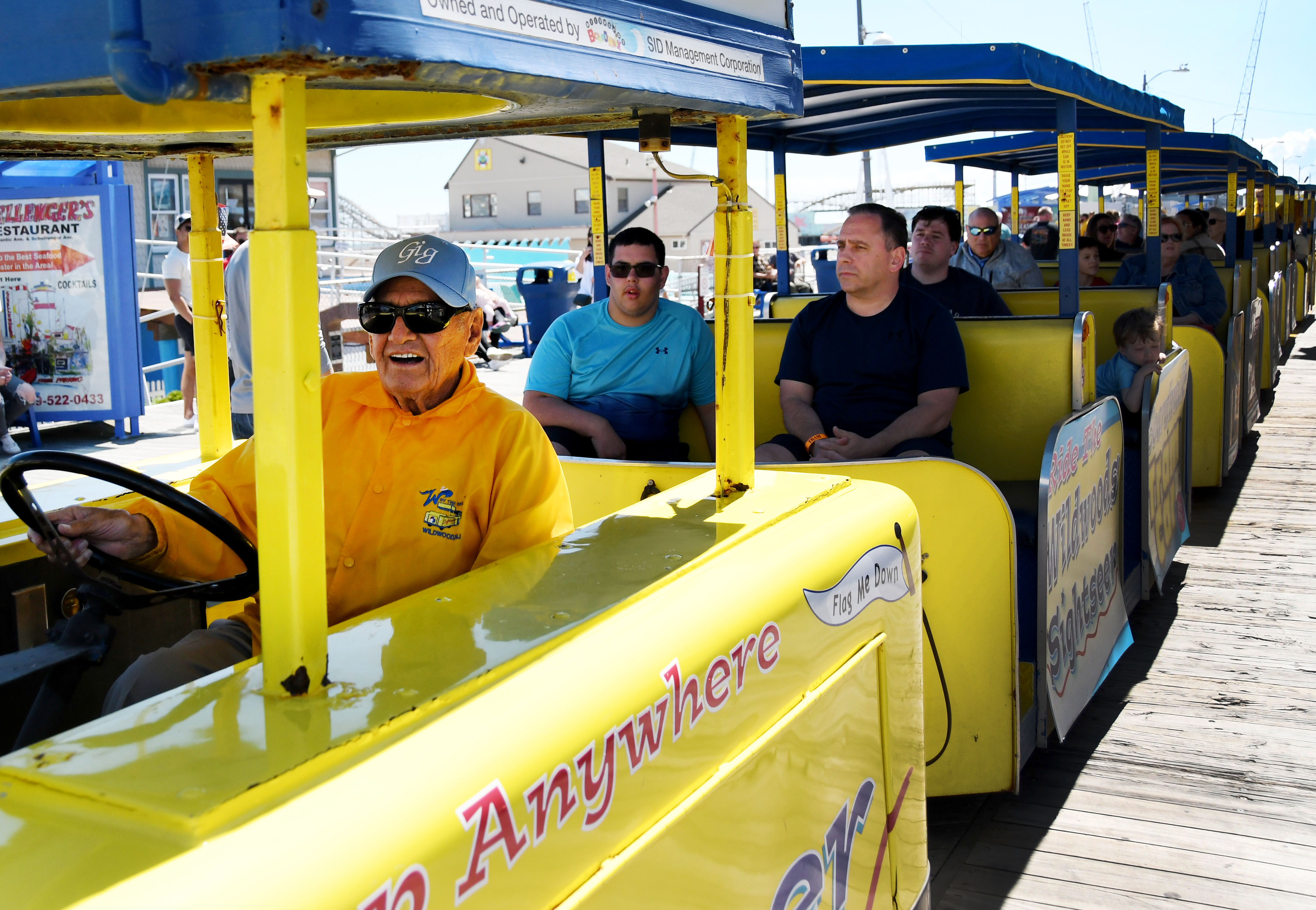 Wildwoods Boardwalk Sightseer Tram Cars Roll into 75th Year