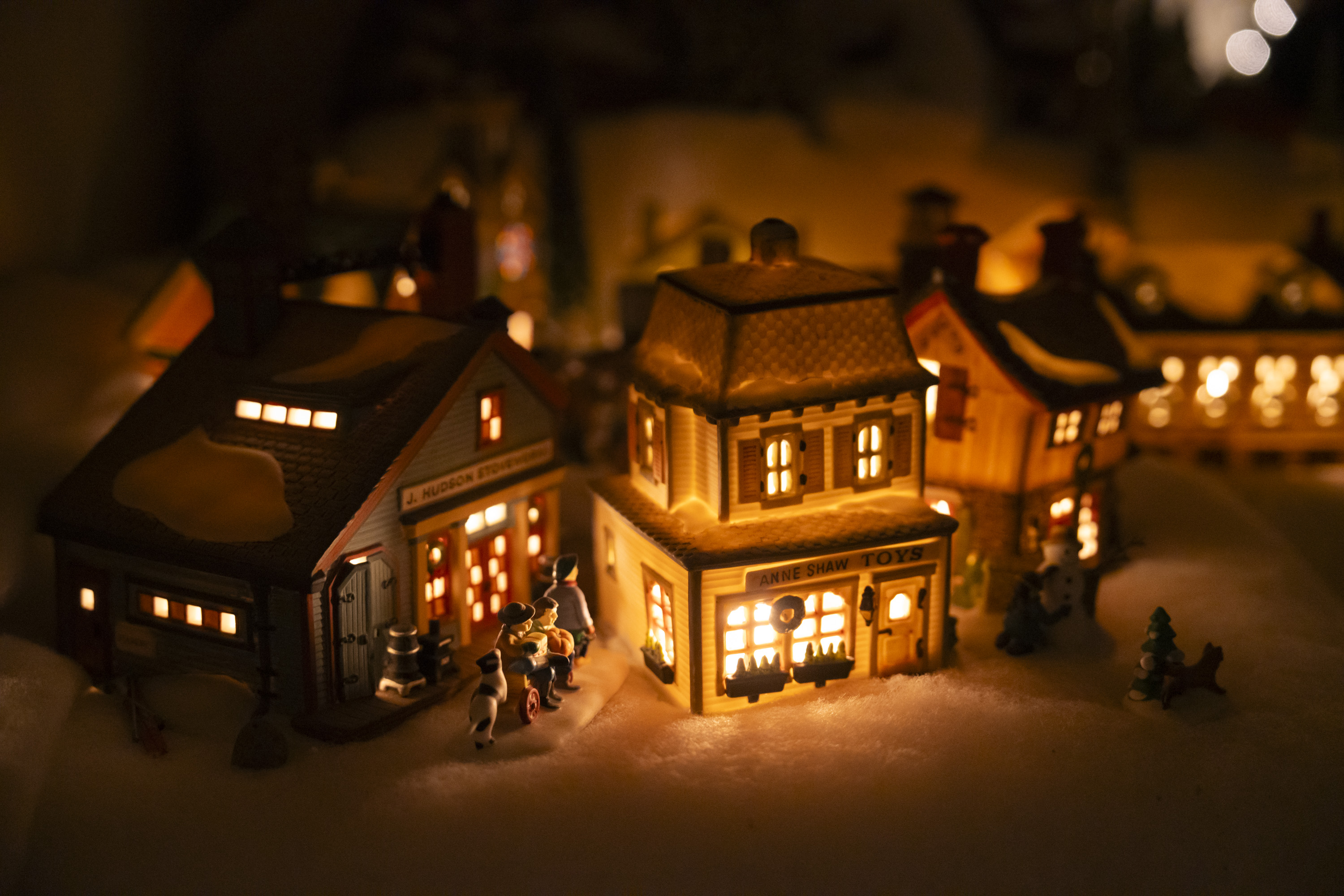 Christmas village collection by Dexter Historical Society - mlive.com