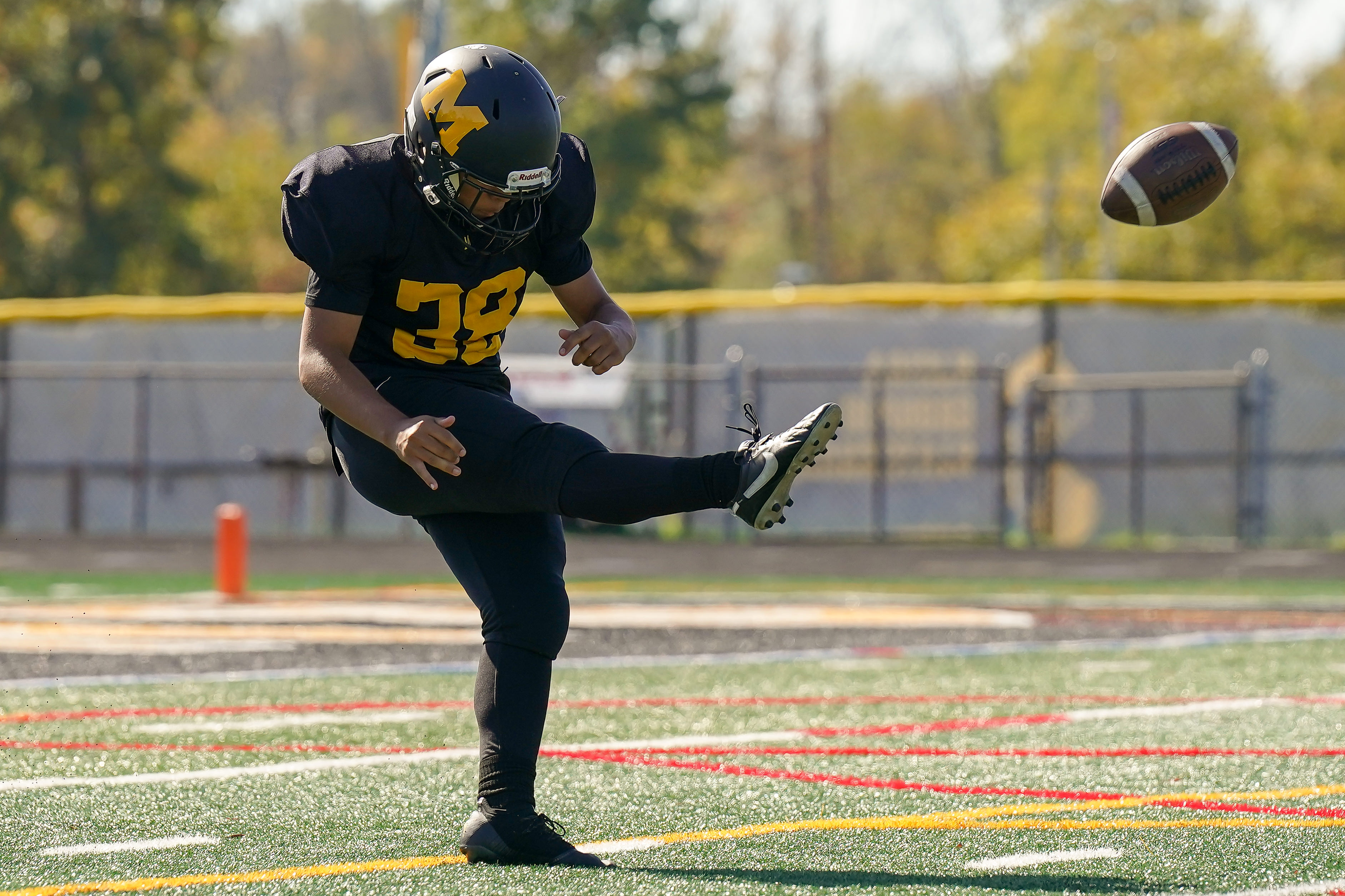 Football: Pinelands Regional vs Monmouth Regional on October 15