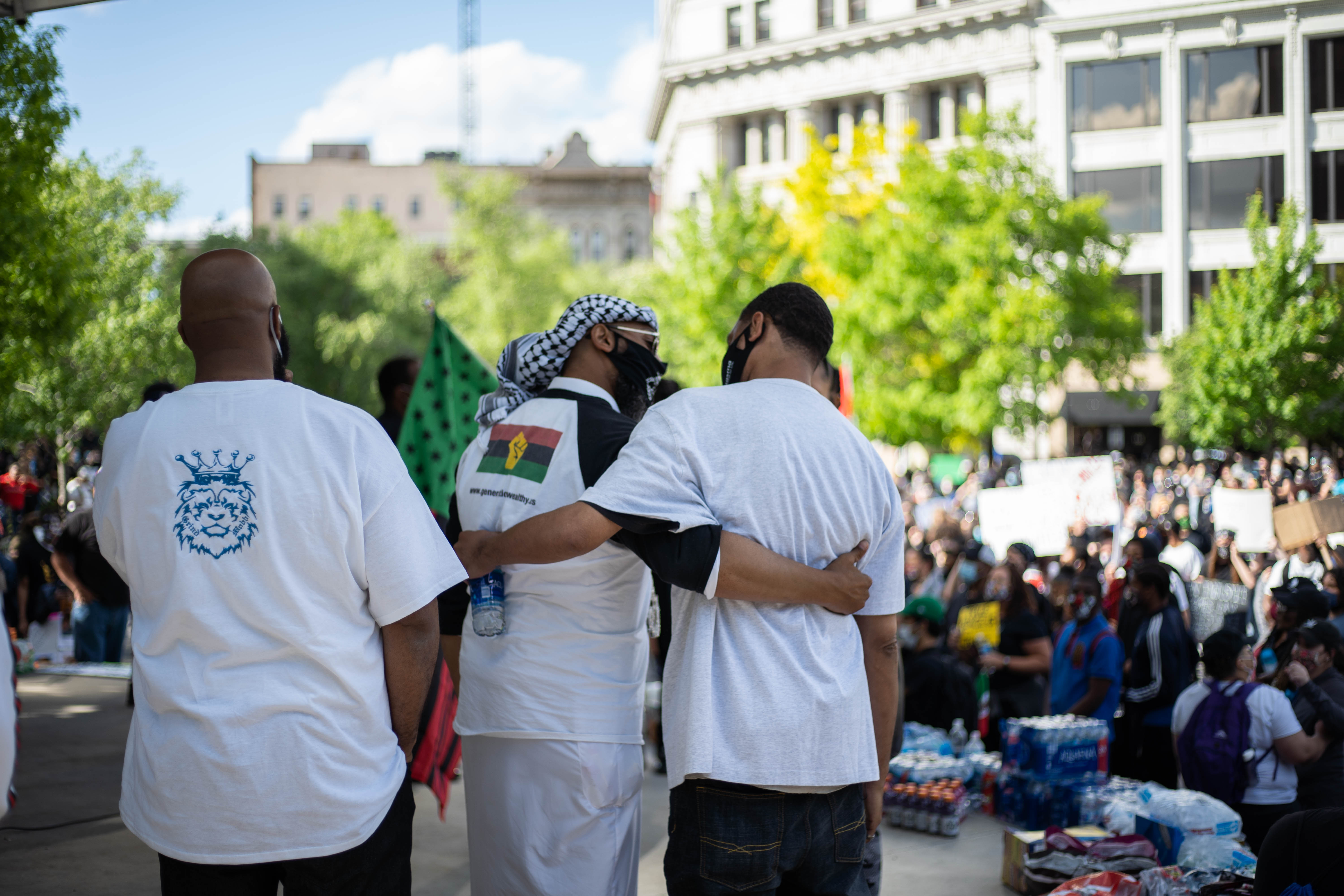 Photos from protest against police brutality in Grand Rapids - mlive.com