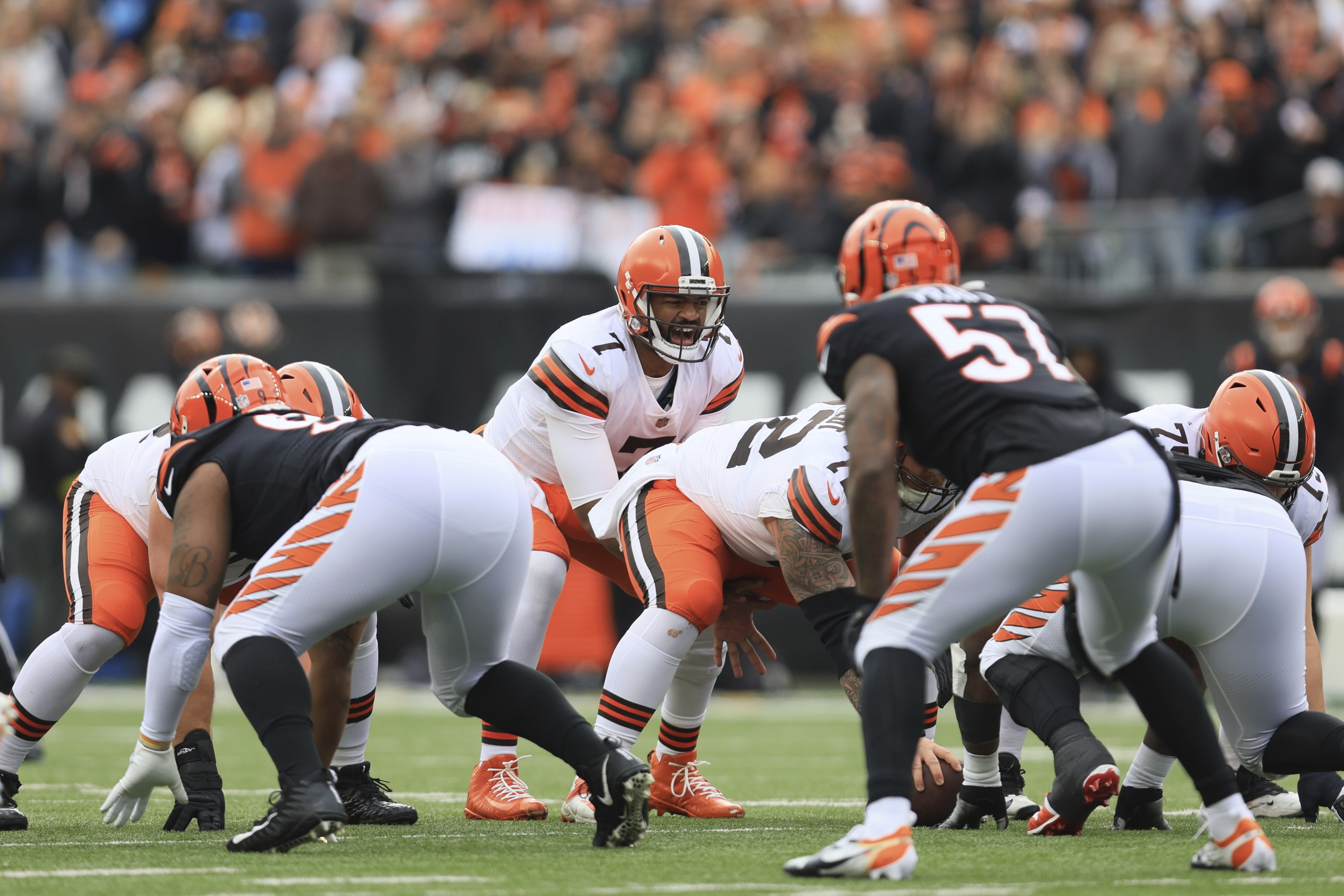 WATCH: 'It's just trying to play good football,' Browns QB Jacoby