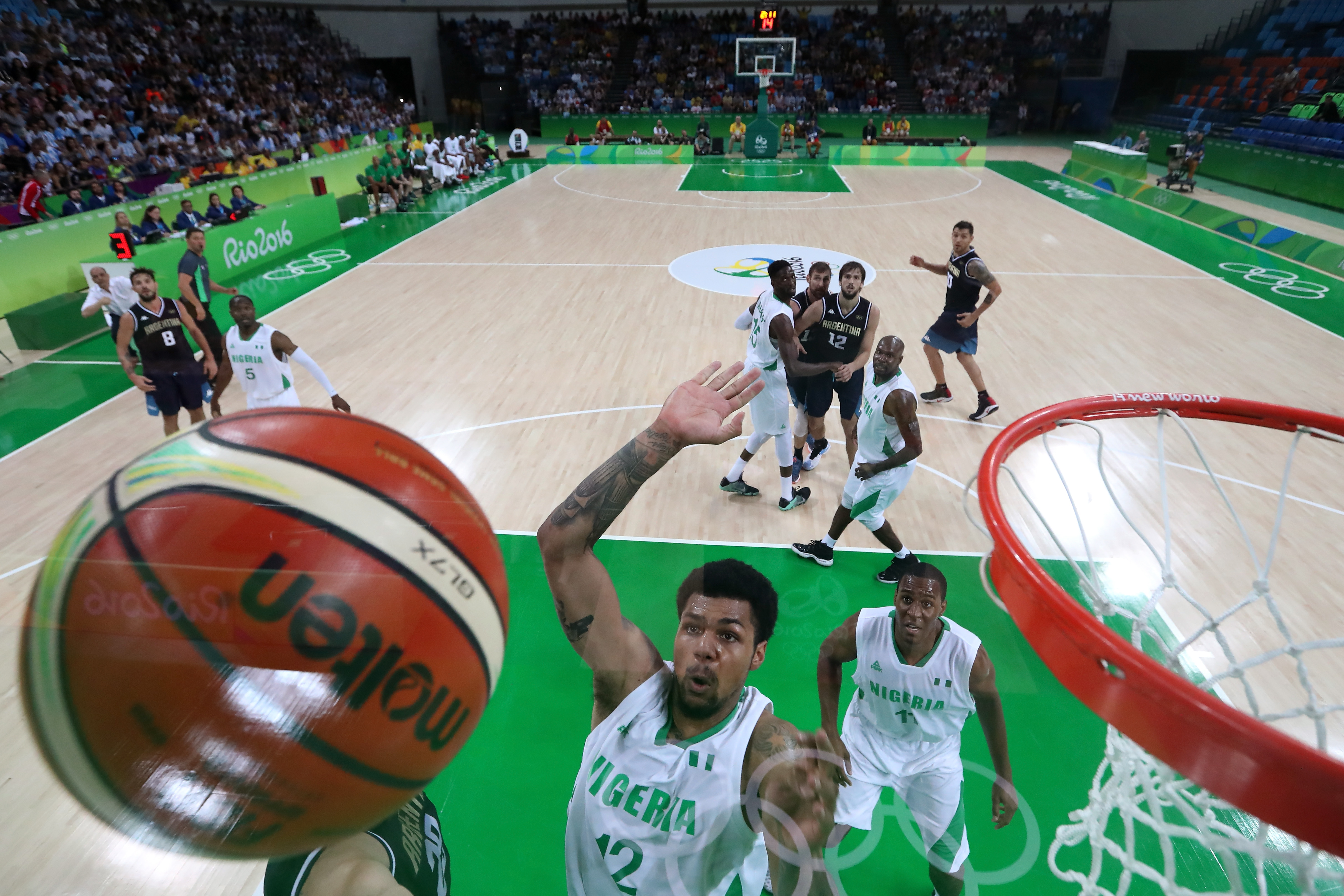 Rio 2016, Arena Carioca 1, Olympic basketball game between …