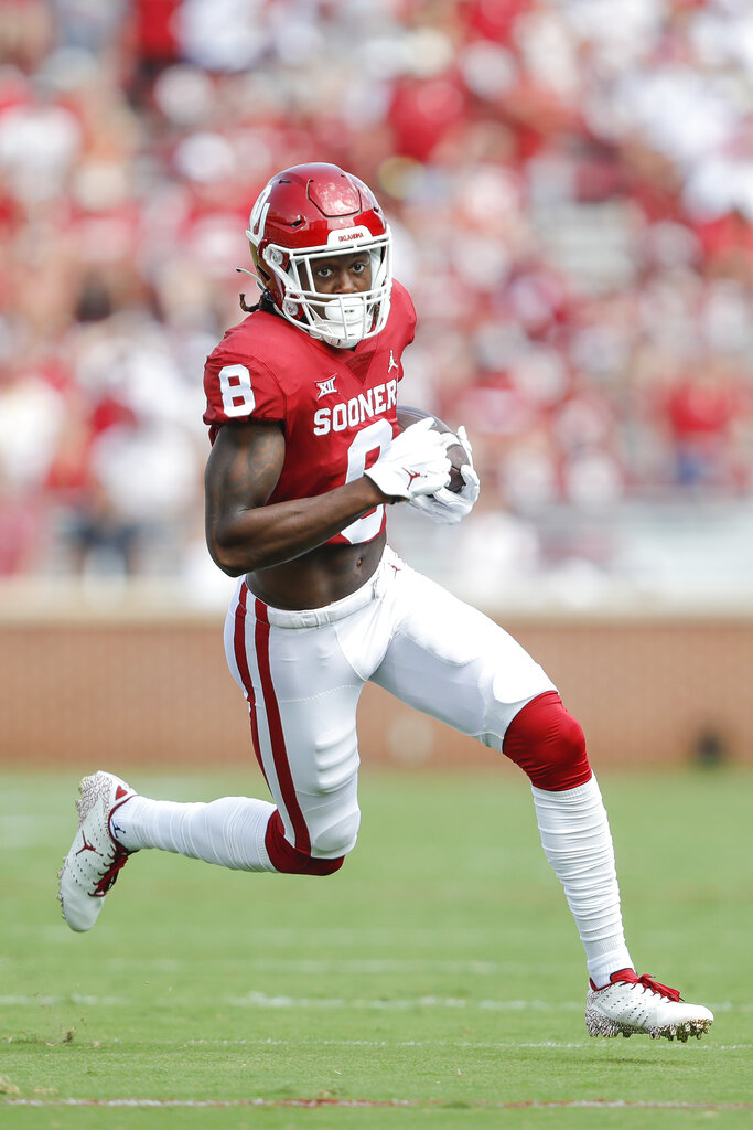 Oklahoma wide receiver Michael Woods II picked by the Cleveland