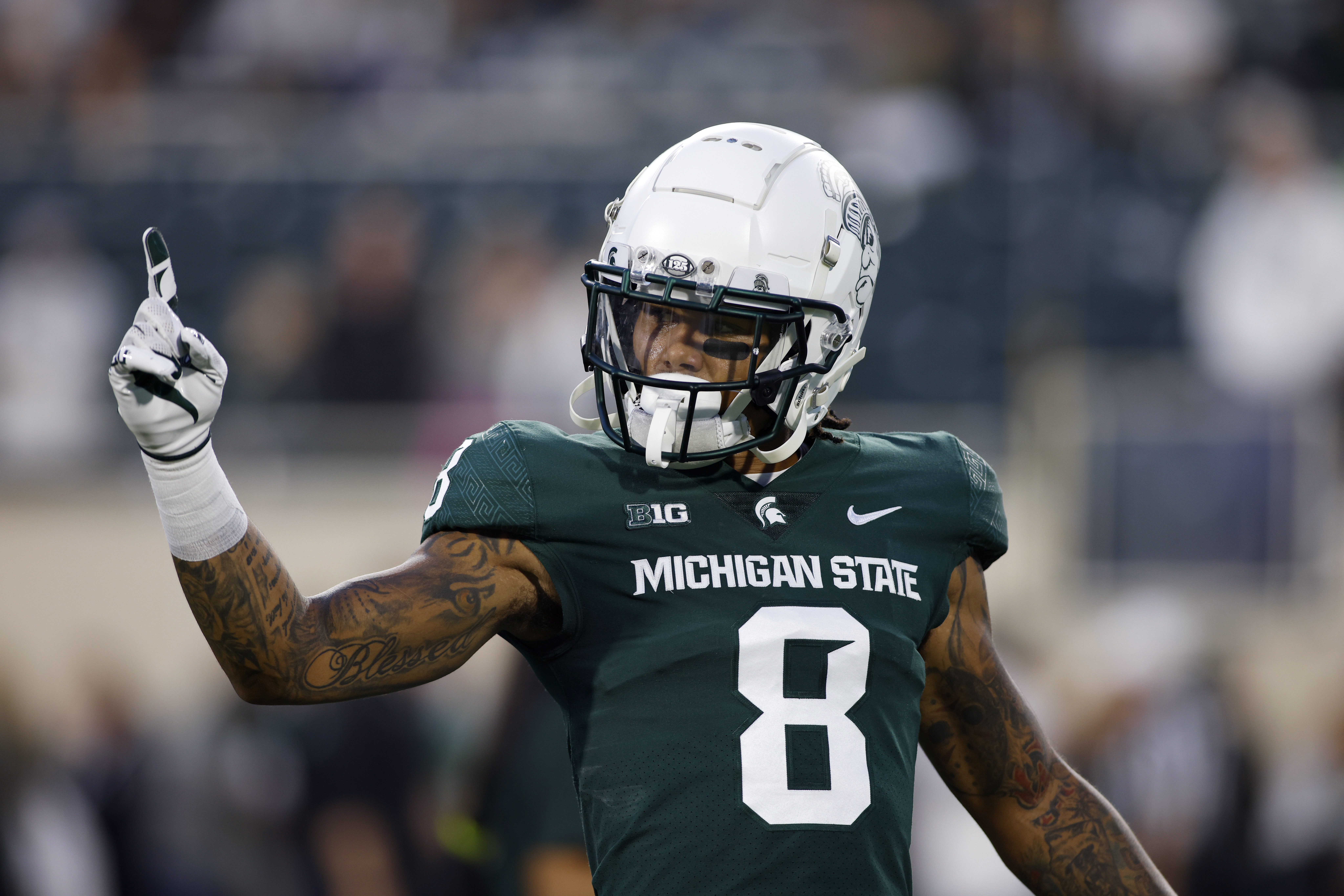 I'm just so blessed to be here': Undrafted free agent WR Jalen