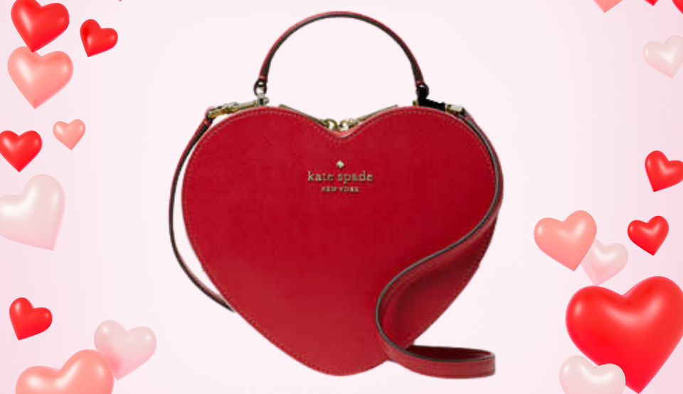 Kate spade discount pink heart bag