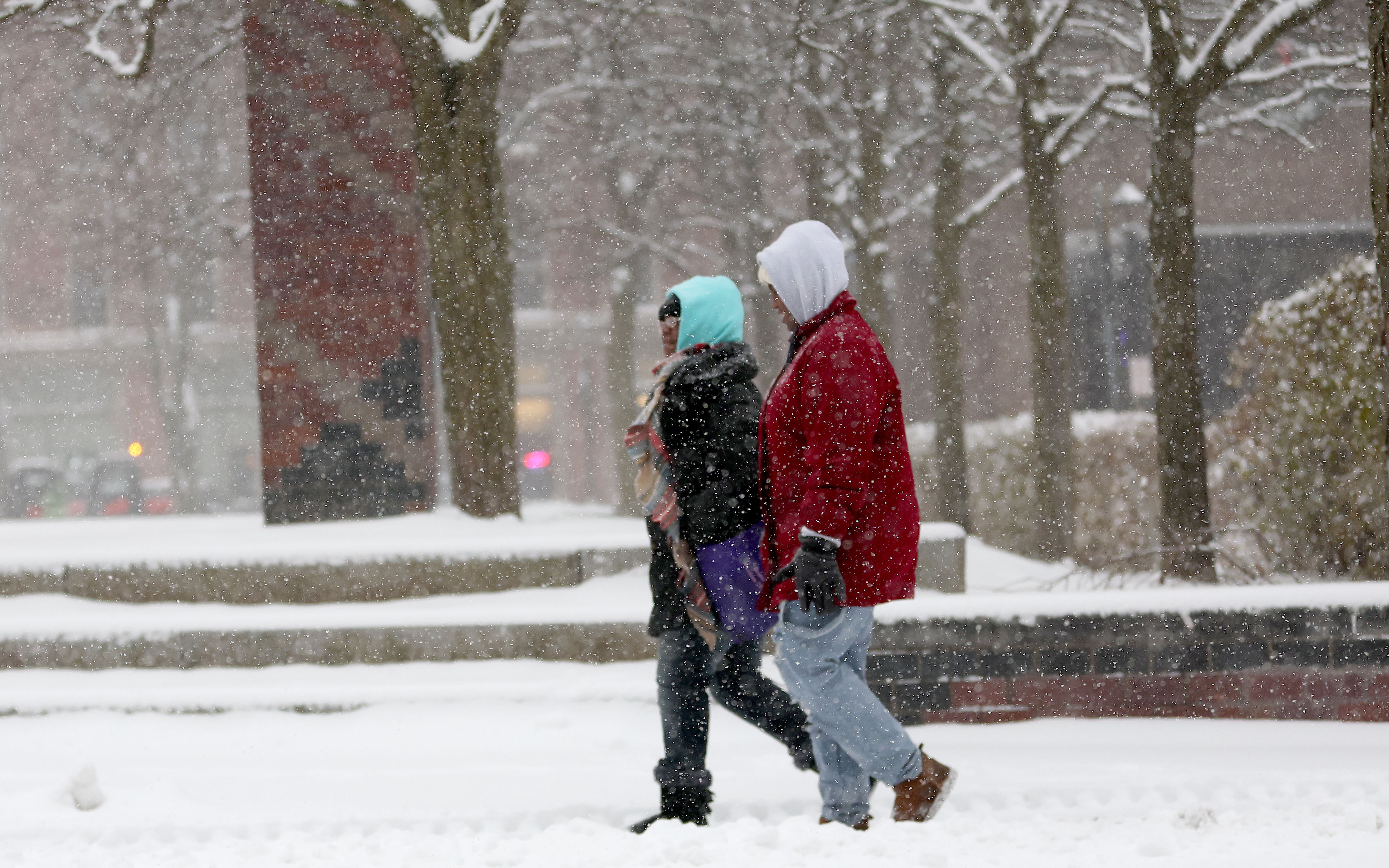 Snow blankets Central New York creating a sloppy drive - syracuse.com