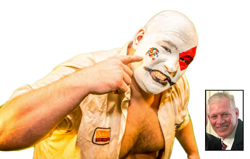 drt タイニークラッシュLow #Anniversary Clown Haunted Living 12.4-in Freestanding Talking Lighted Clown Door