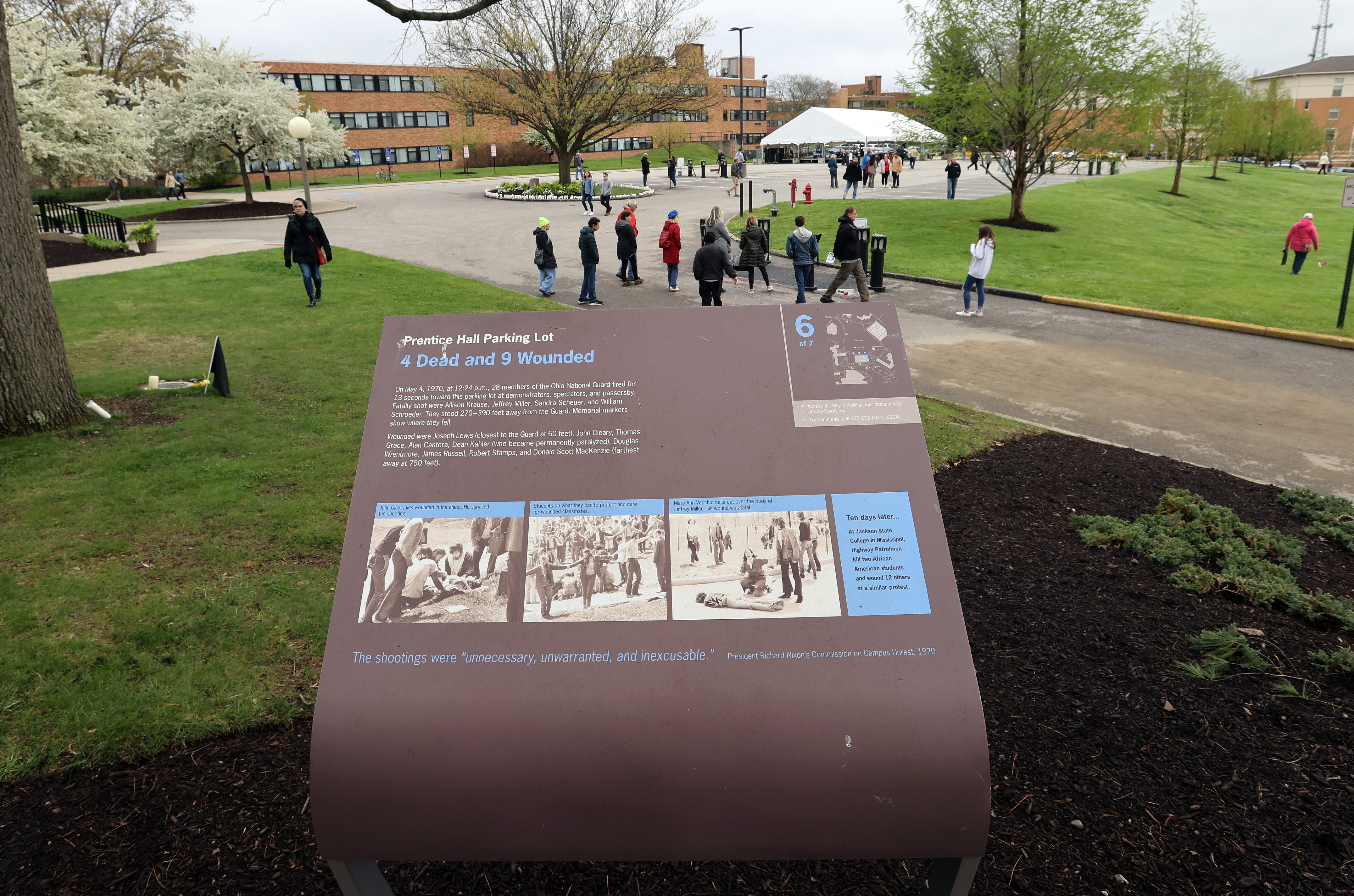 May 4th, 1970 Commemoration at Kent State University, May 4, 2022 ...