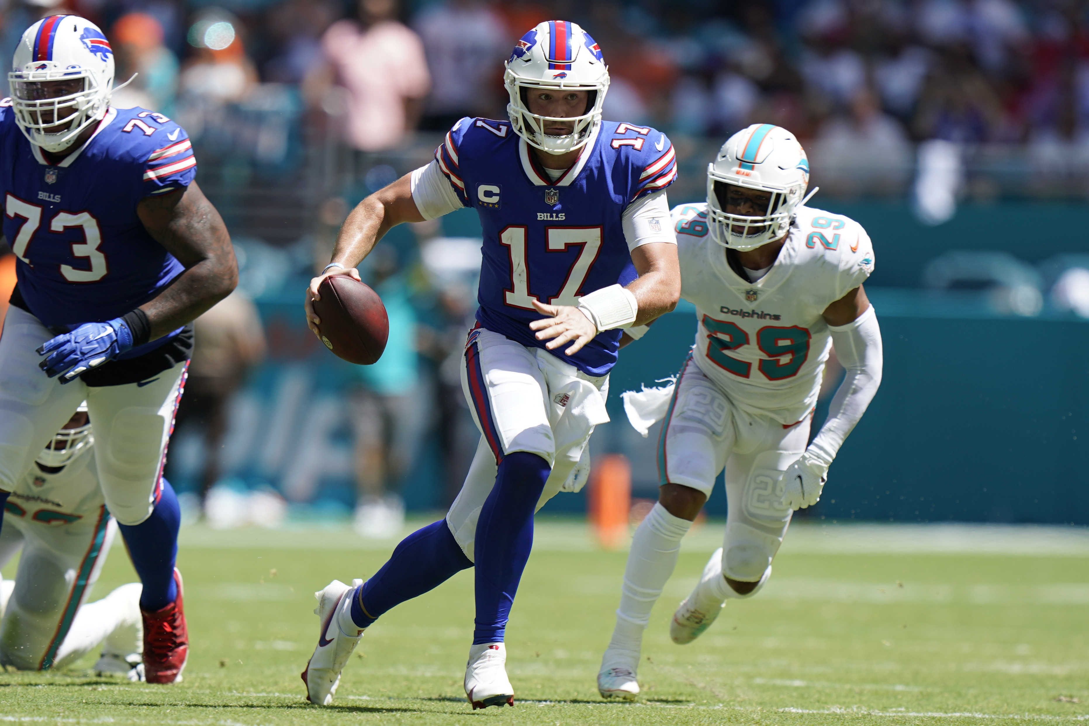 Buffalo Bills run out of time on final drive, lose to Miami Dolphins in Week  3 