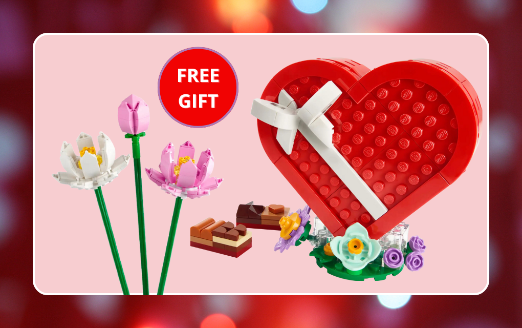 For Him Lego Valentine's Day Gifts Printable LEGO Valentine's Day