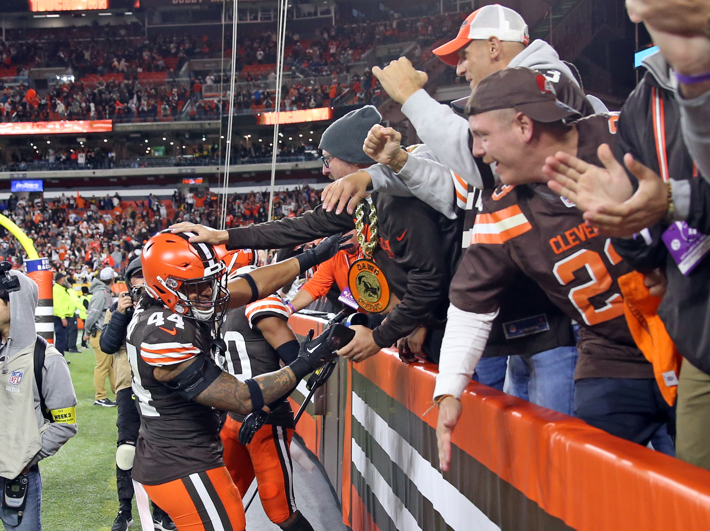 Cleveland Browns vs. Pittsburgh Steelers, September 22, 2022 