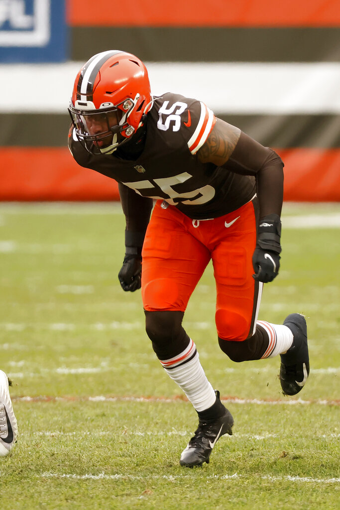 Davis' only NFL appearance at Cleveland - Cleveland Browns