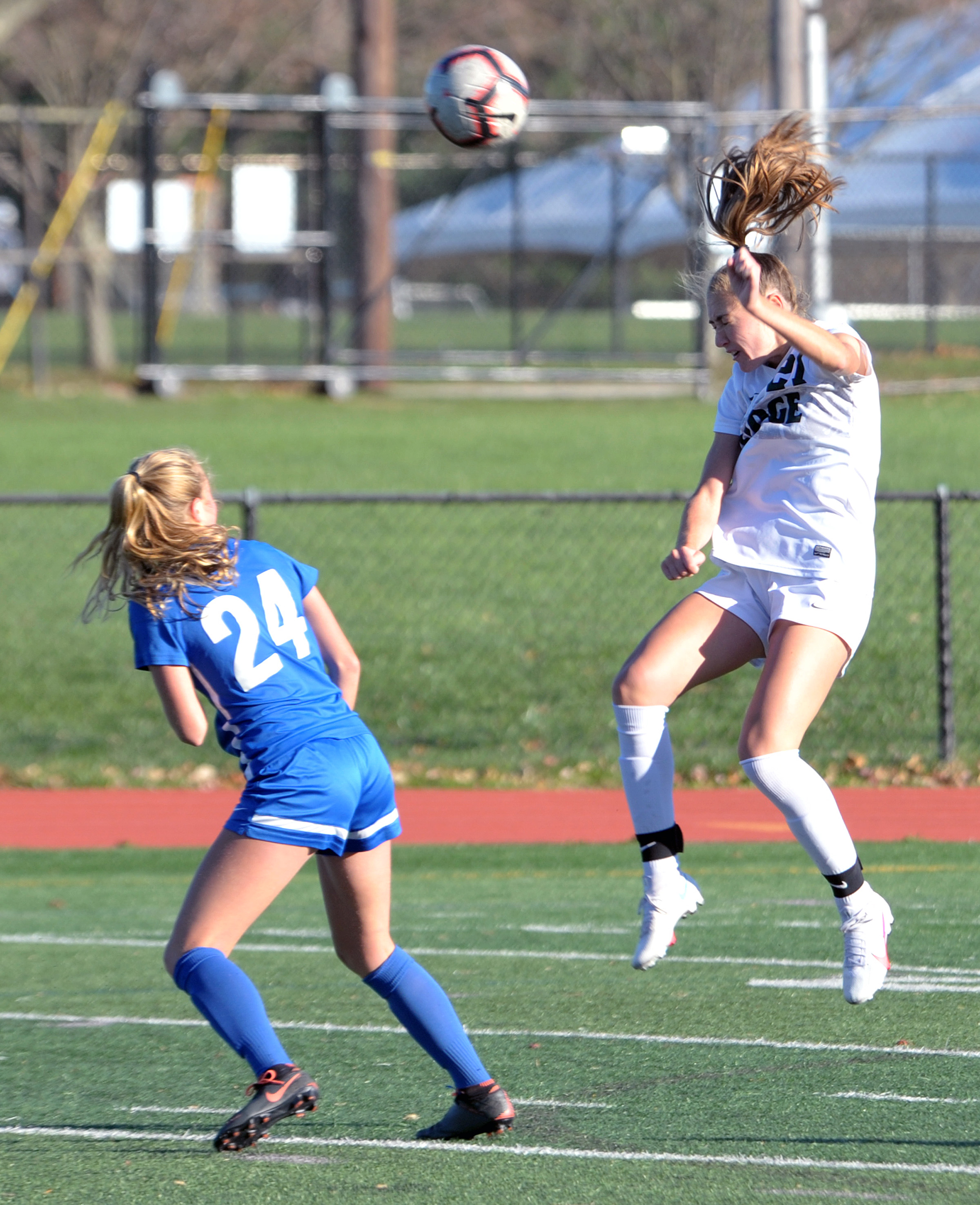 High School Girls Soccer Ridge High School at Princeton High School on ...