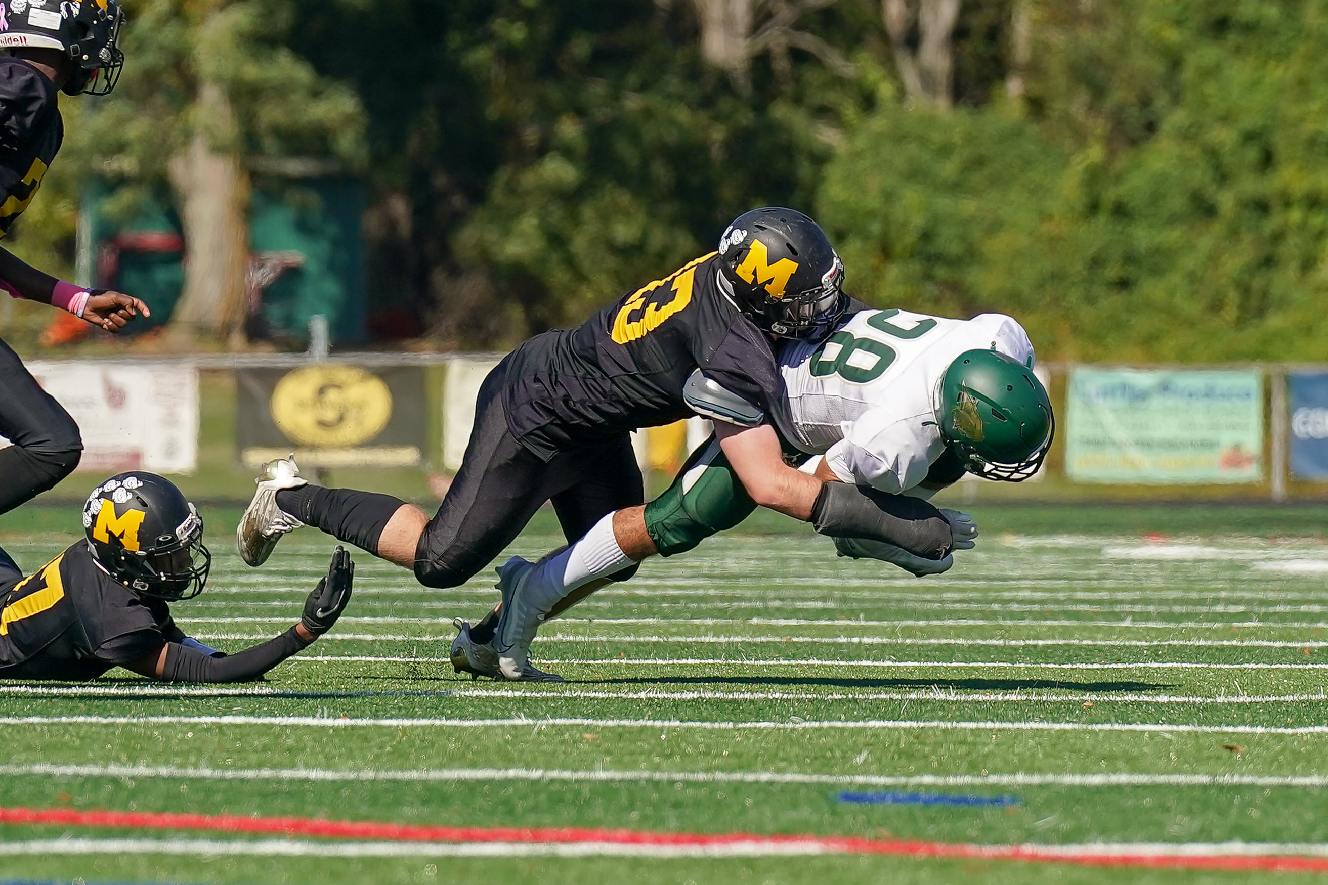 Football: Pinelands Regional vs Monmouth Regional on October 15