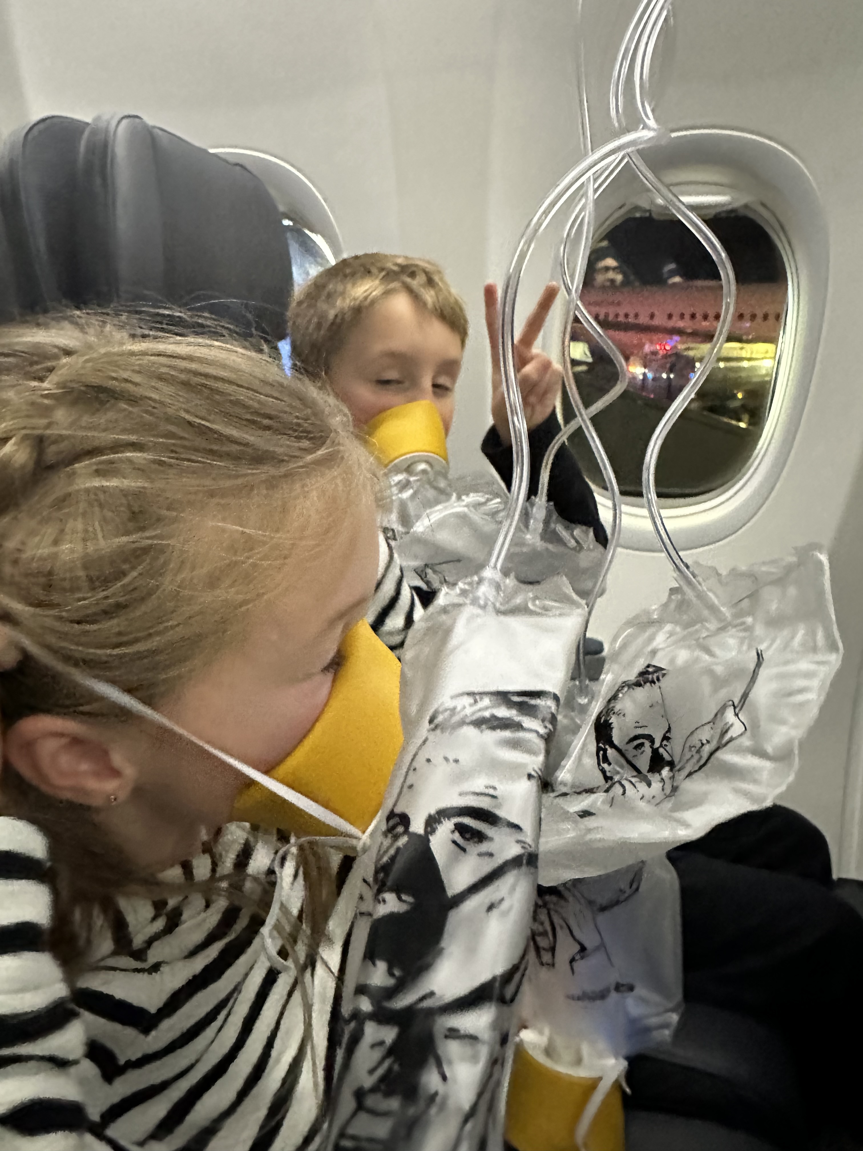 Passengers on Alaska Airlines Flight 1282 share their accounts