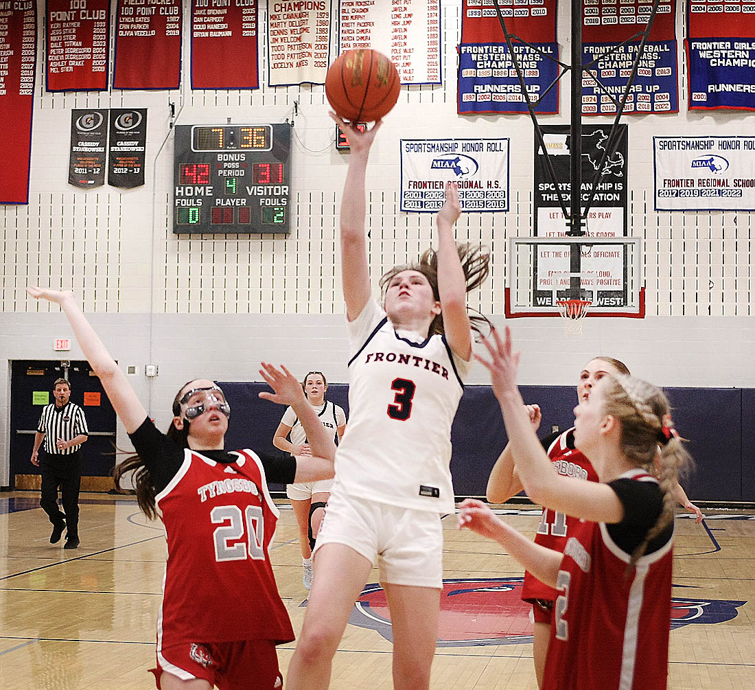 Tyngsbrough vs Frontier girls Div IV Basketball - masslive.com