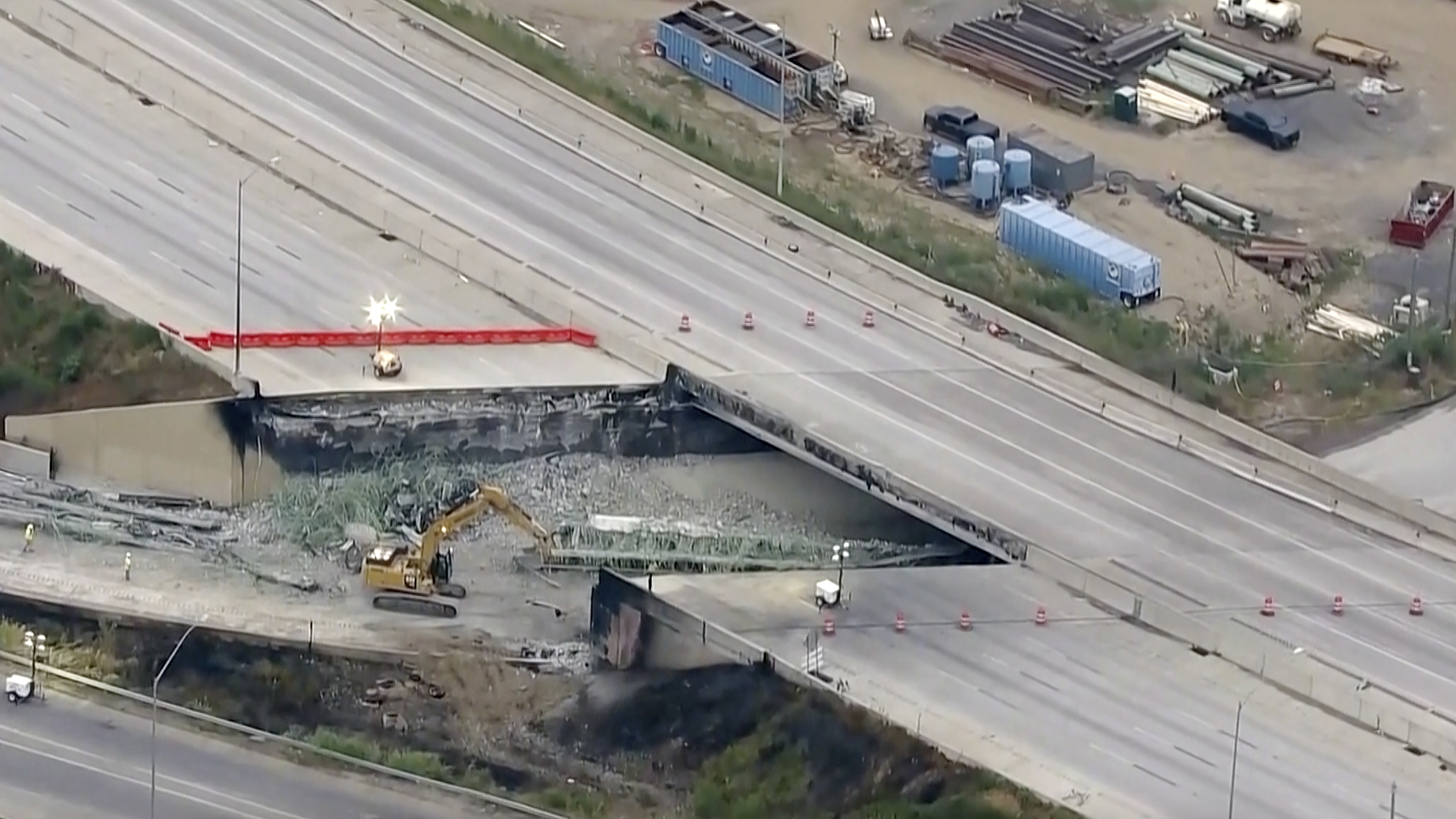 Aftermath of I-95 fire, road collapse in Philadelphia - pennlive.com