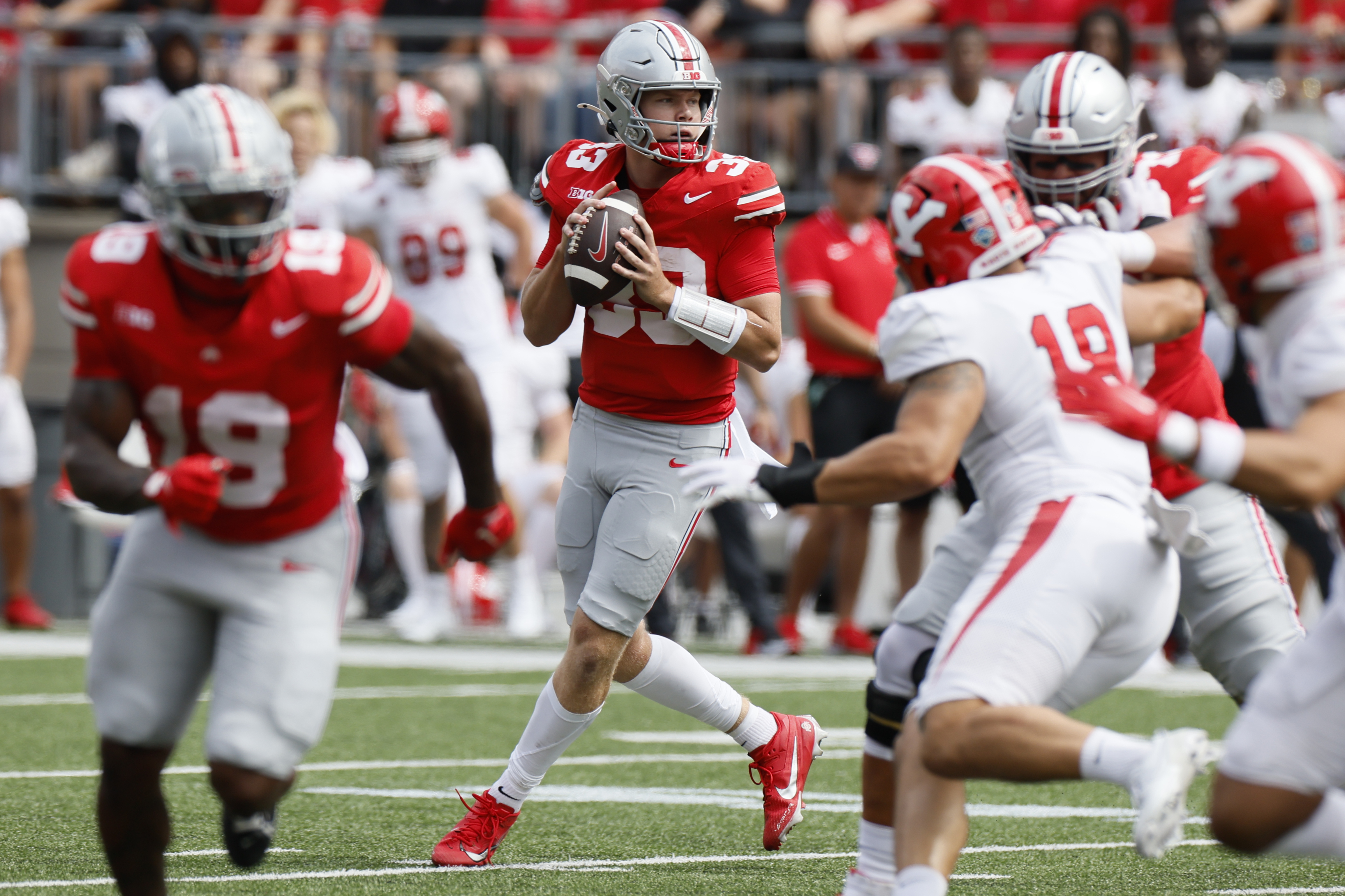 Ohio State's Cade Stover Previews Youngstown State