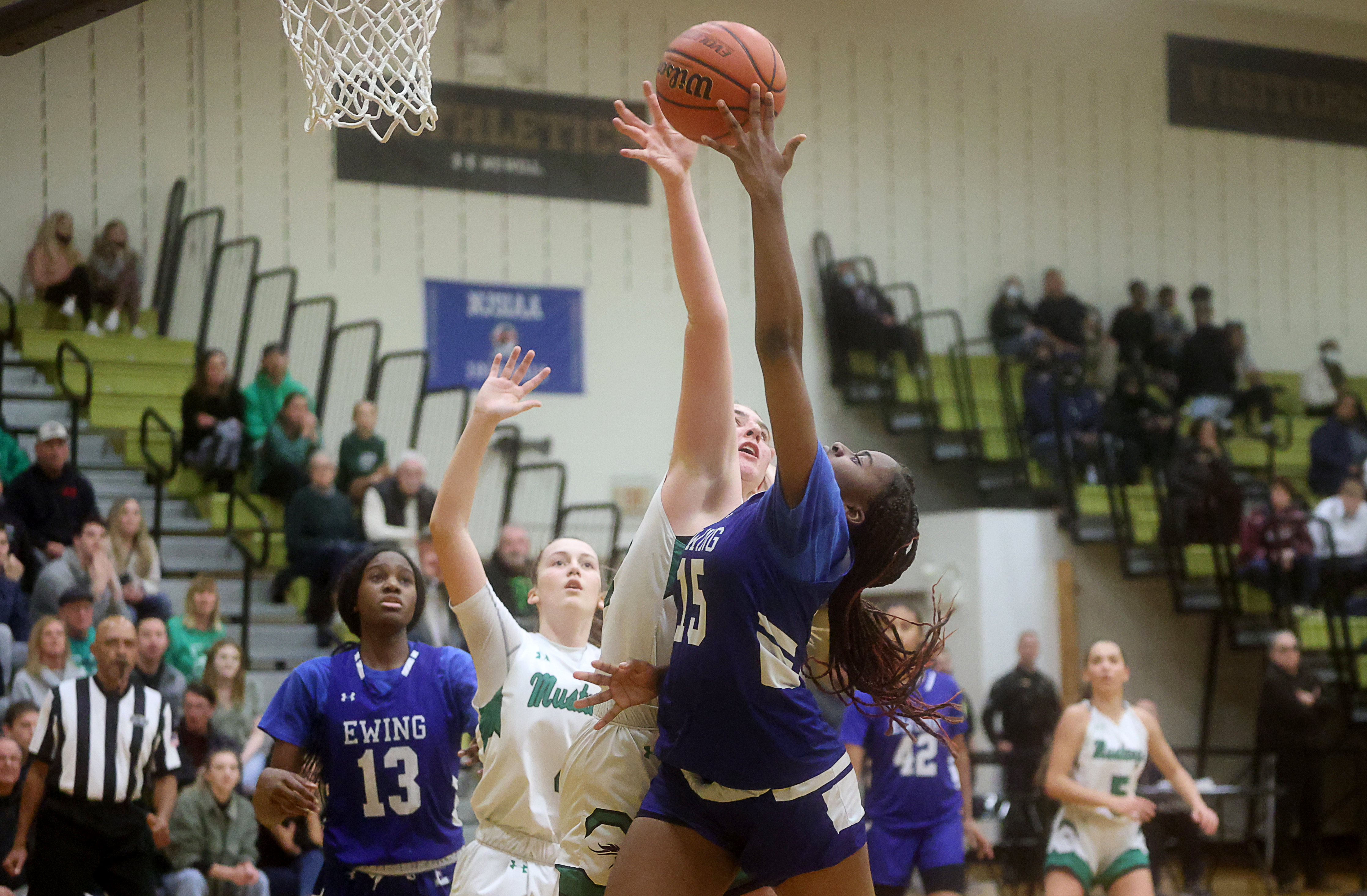 Ewing vs. Mainland girls basketball, NJSIAA Group 3 Tournament ...