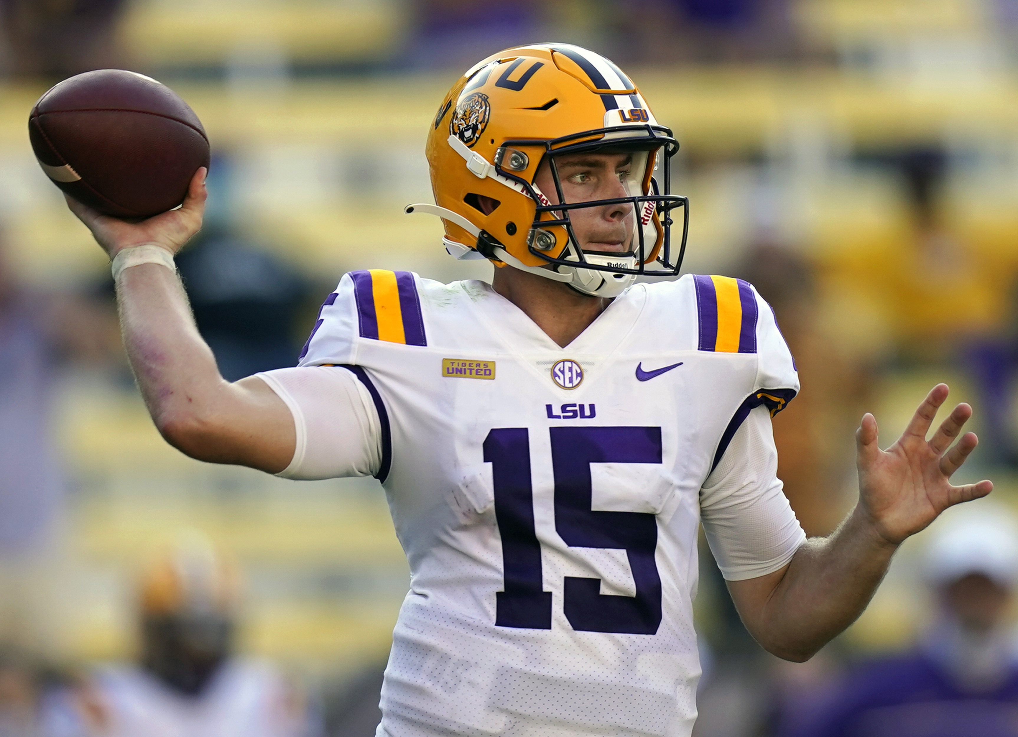 What time, TV channel is LSU vs Ole Miss football today? Free live