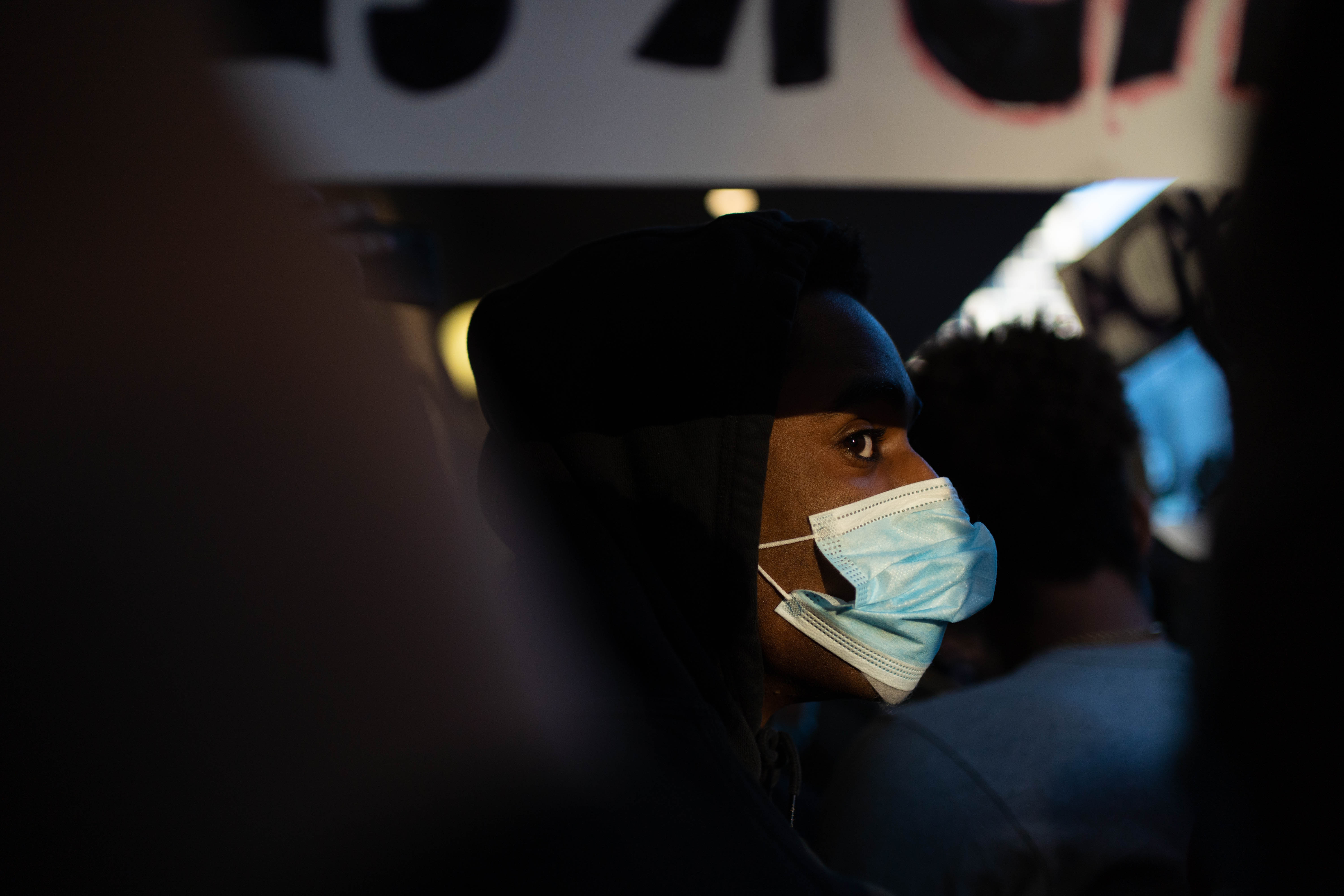 Photos from protest against police brutality in Grand Rapids - mlive.com