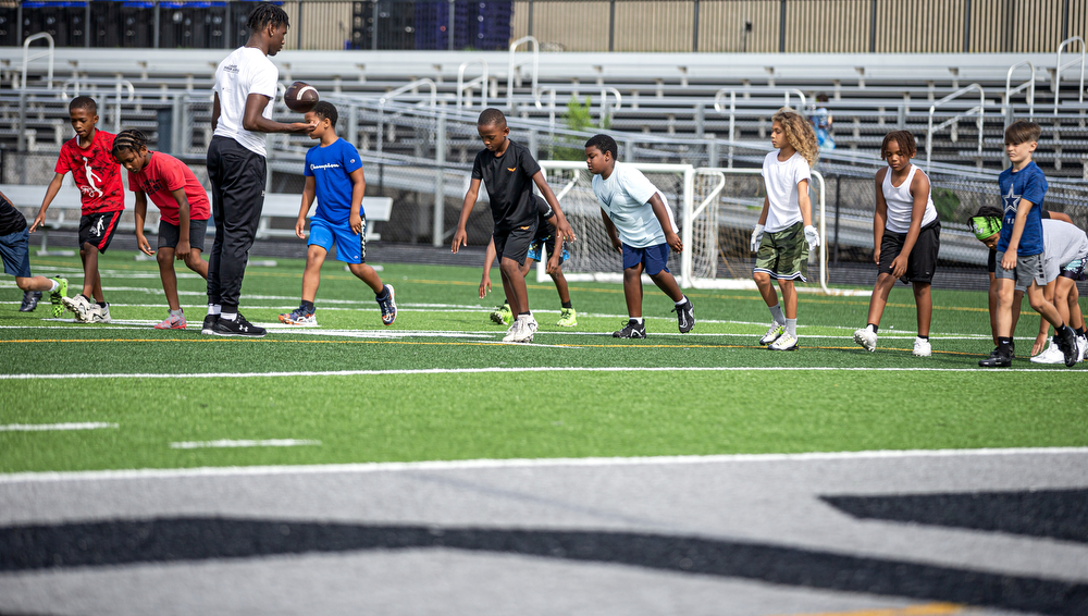 Micah Parsons youth football camp and community day 