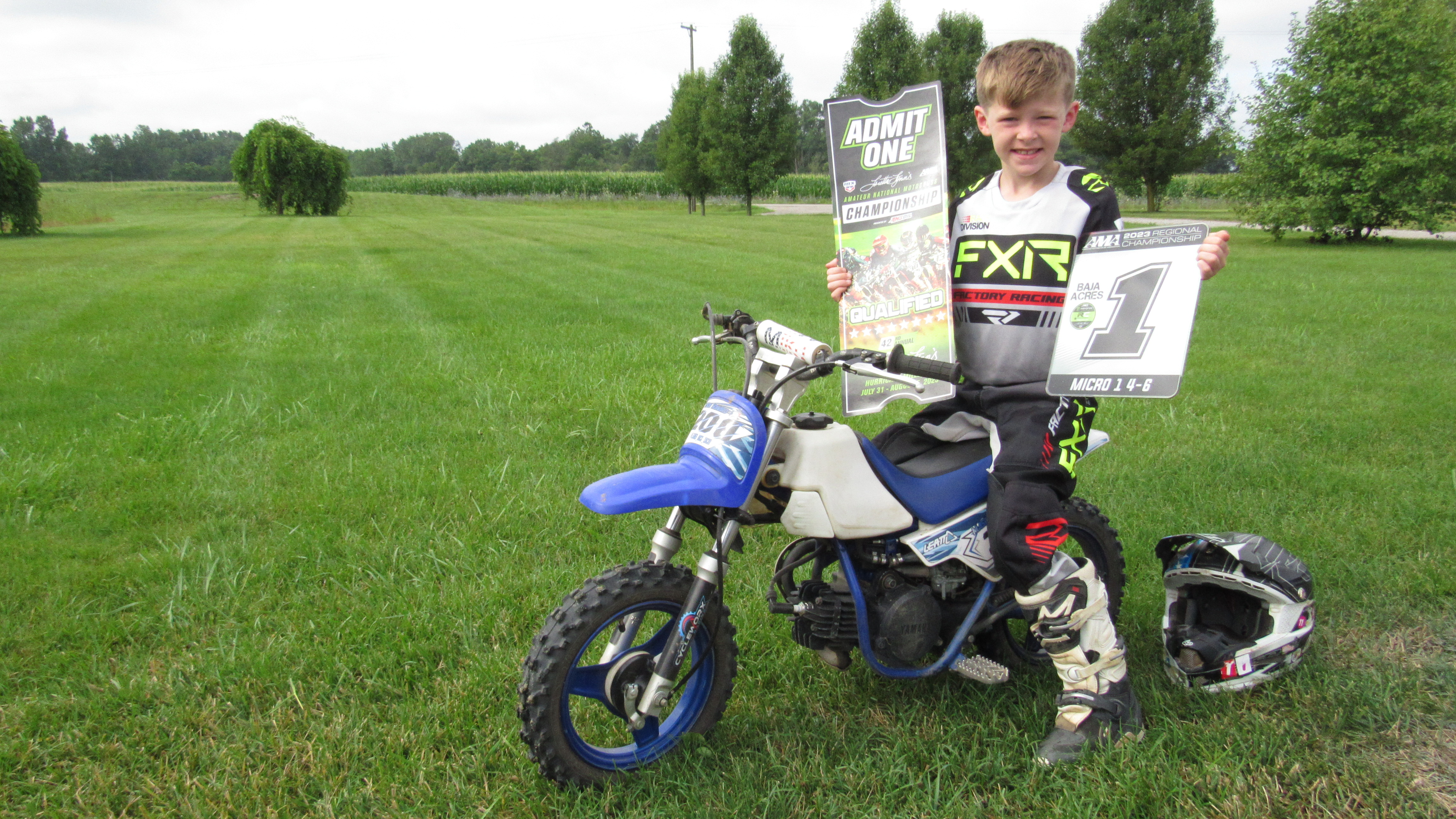 Naissance d'une passion !  Dirtbikes, Kids races, Motocross
