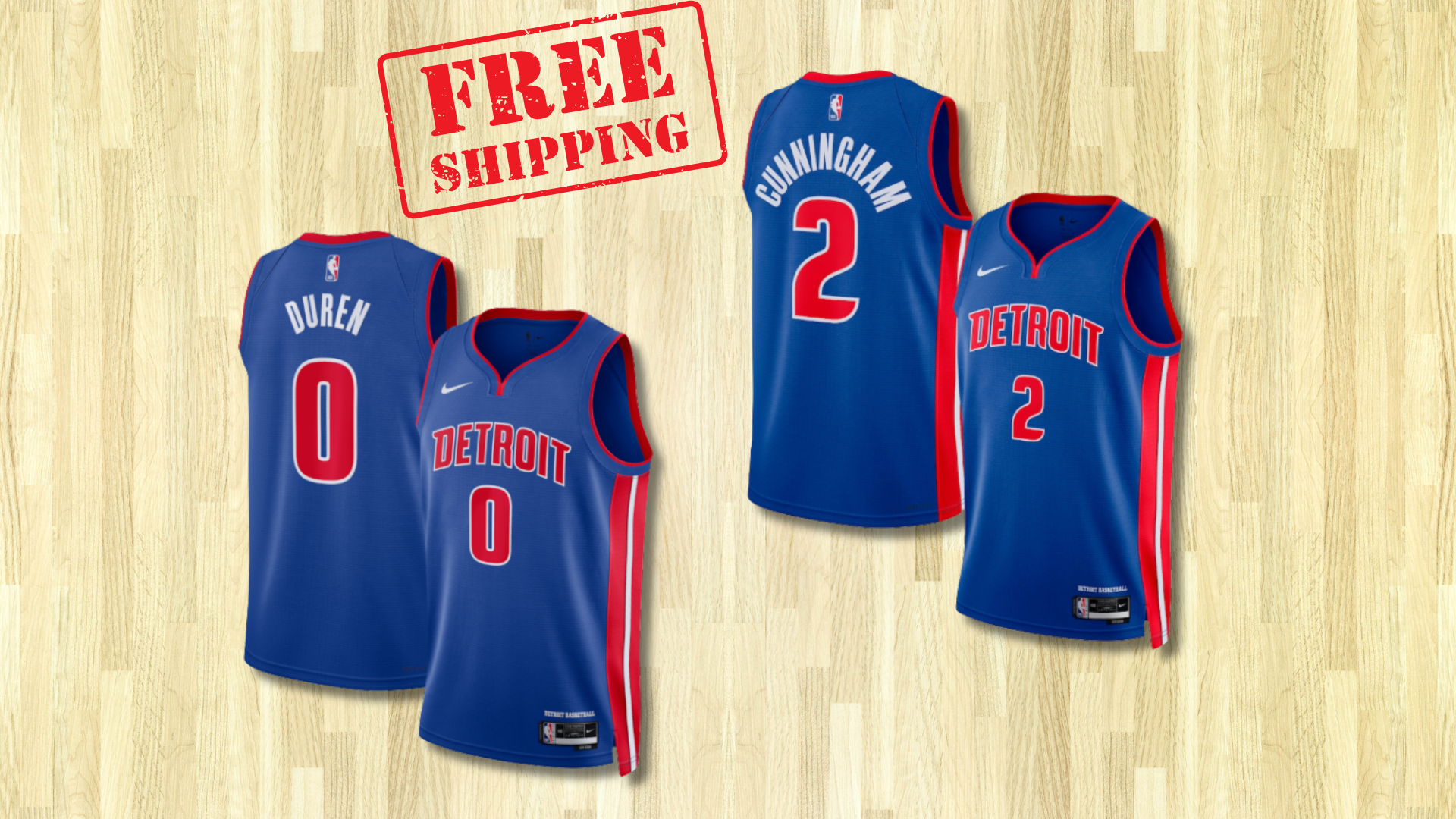 Detroit Pistons jerseys: Where to buy Cade Cunningham, Jalen Duren