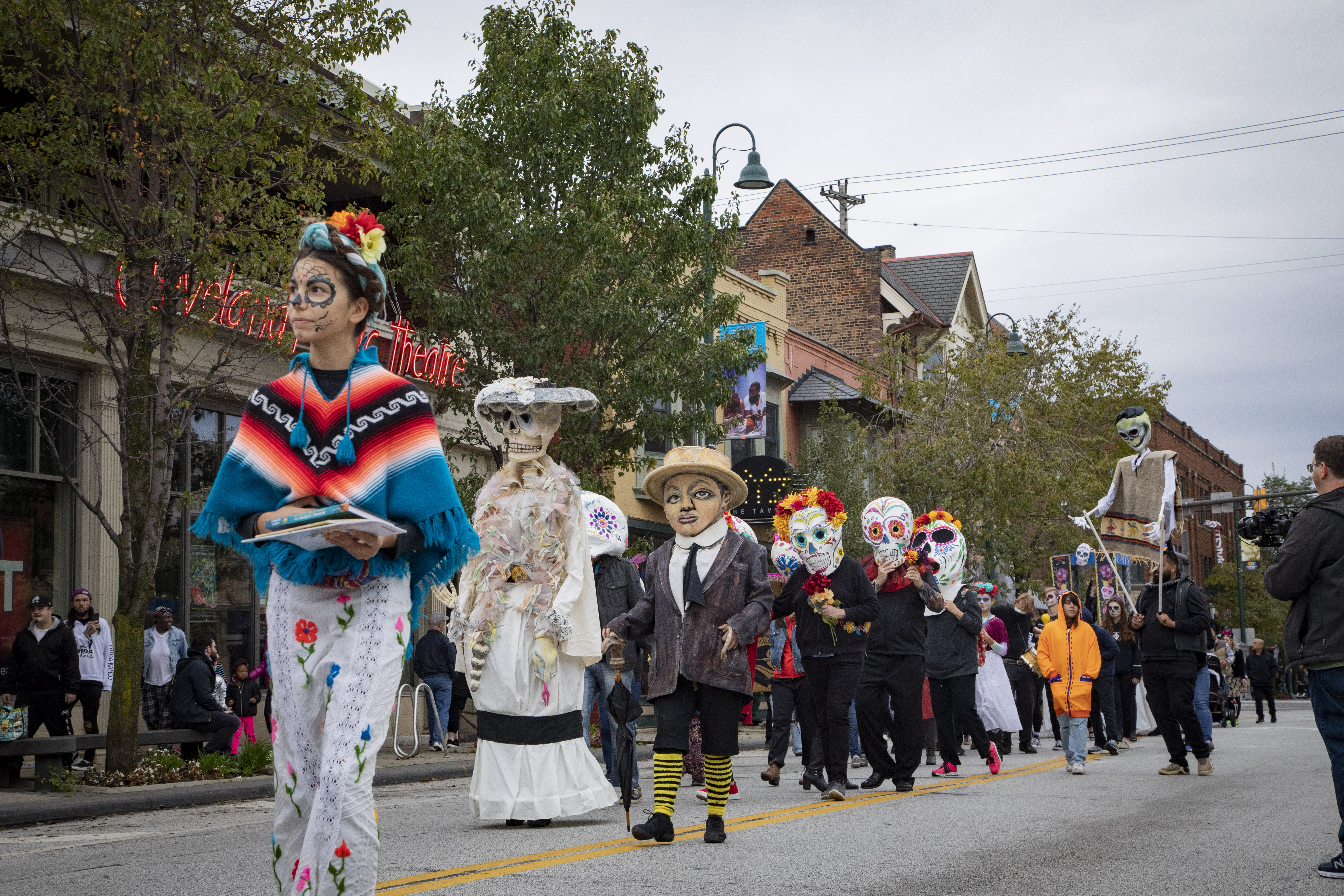 La celebración del ‘Día de Muertos’ o Día de Muertos se lleva a cabo en Gordon Square el 4 de noviembre.