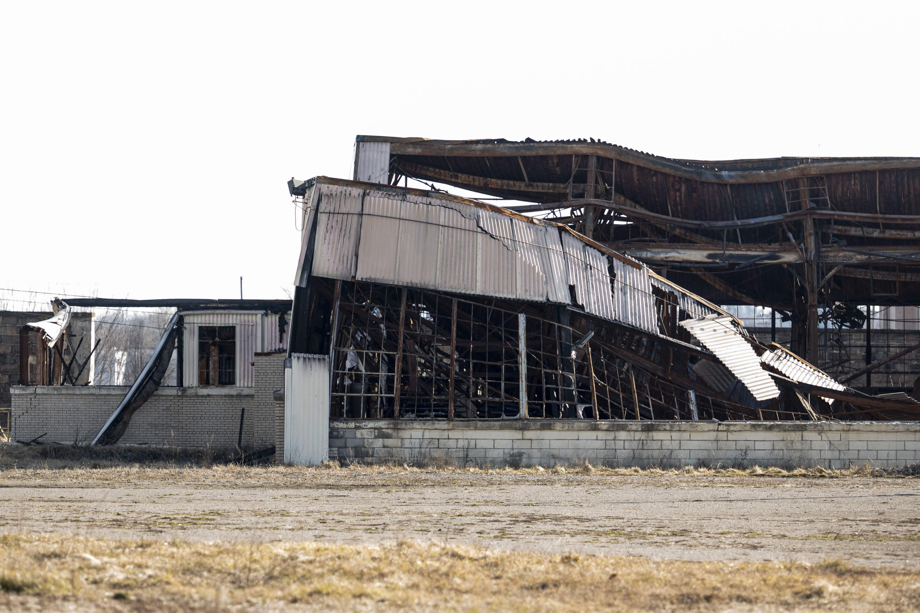 Ruins of Jackson factory fire six months later - mlive.com