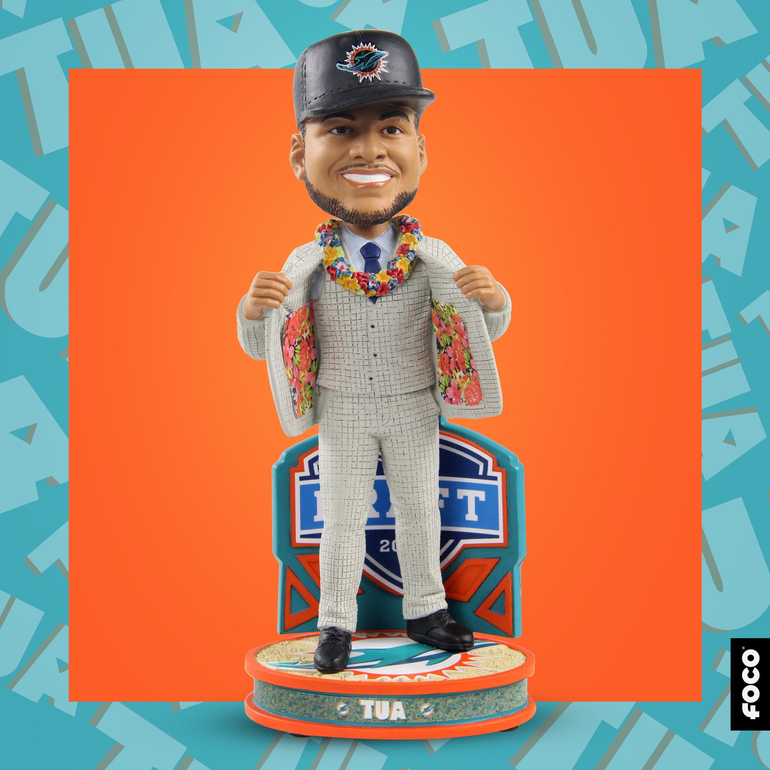 Tua Tagovailoa Miami Dolphins Big Ticket Series Bobblehead NFL Football 